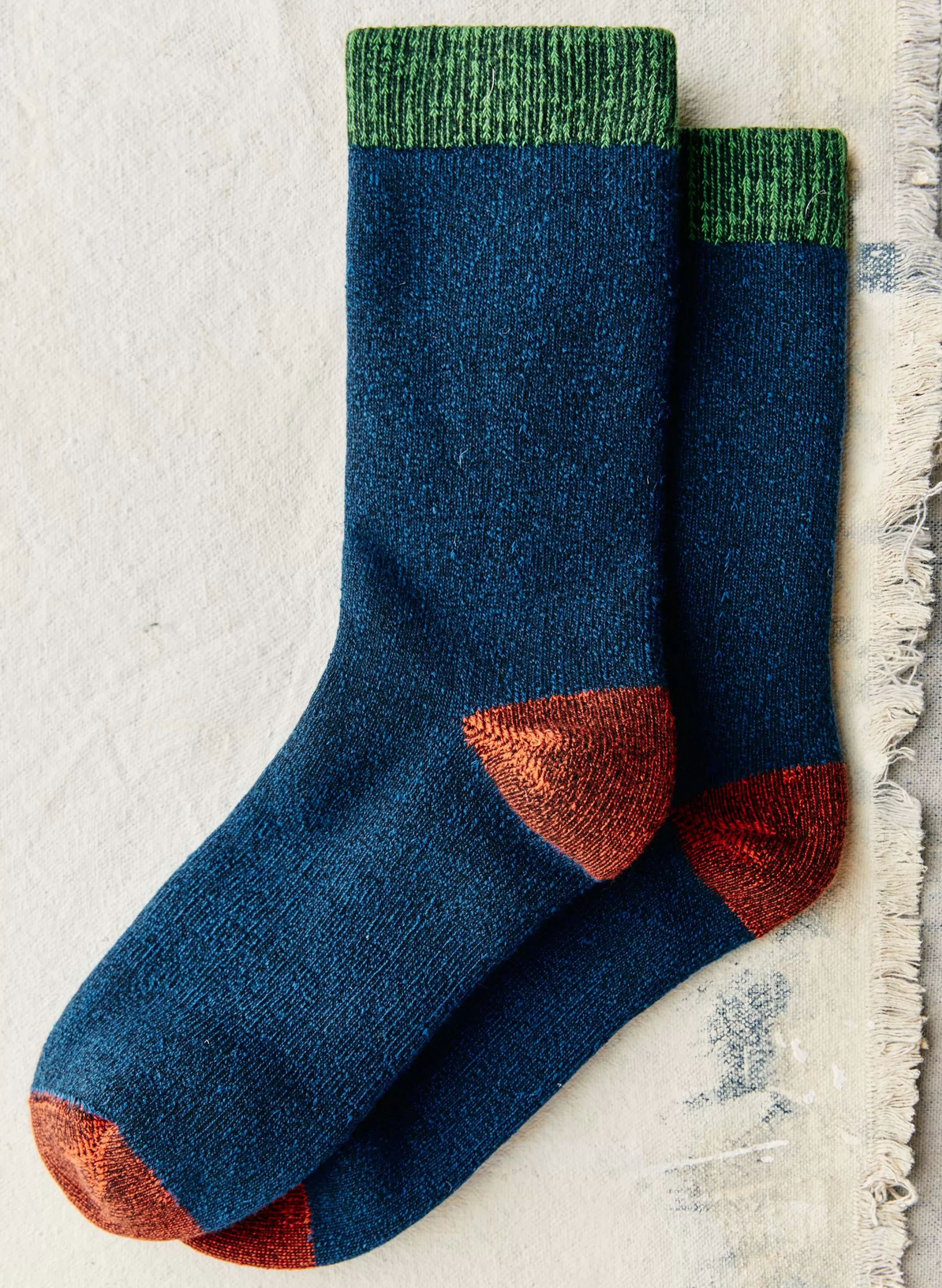 imogene + willie Boot Sock In Cabin Blue Best Sale