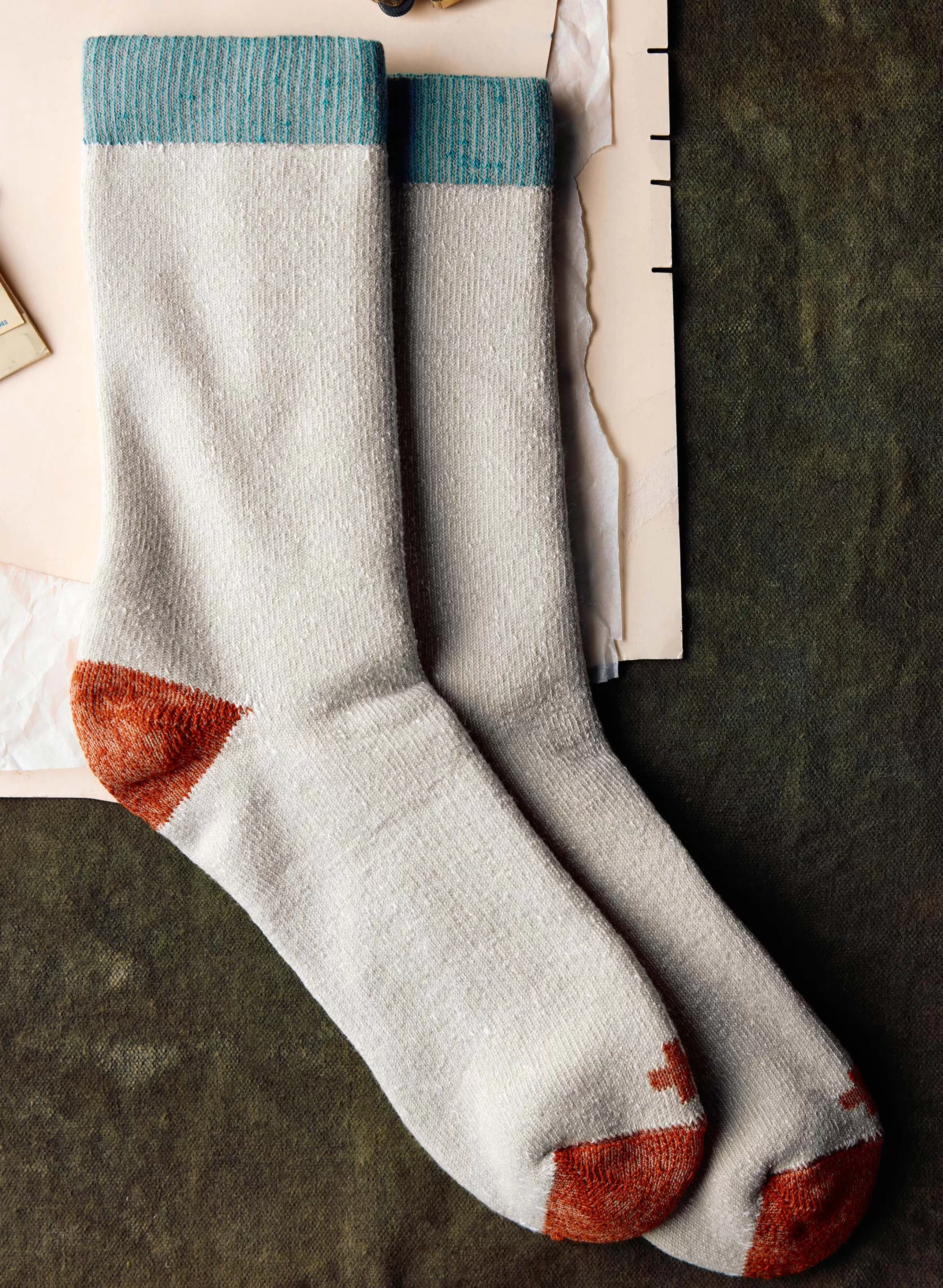 imogene + willie Boot Sock In Natural Shop