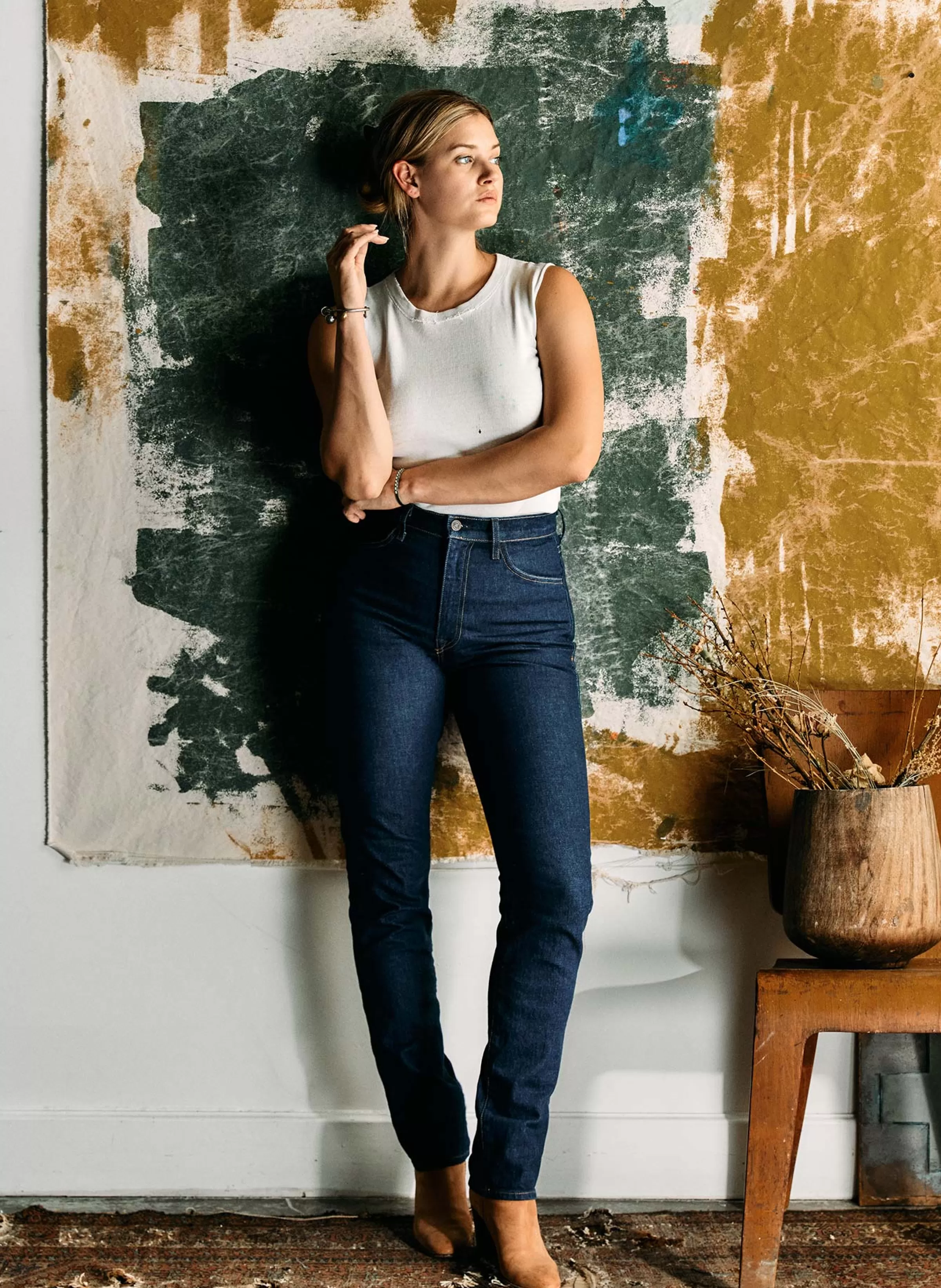 imogene + willie Elizabeth Indigo Rinse Discount