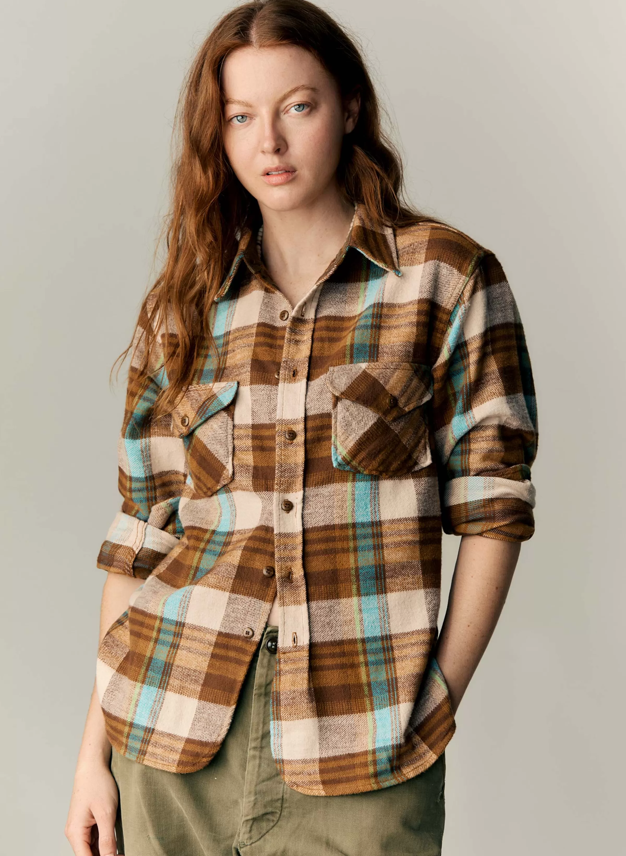 imogene + willie Ellie Plaid In Sandia Online