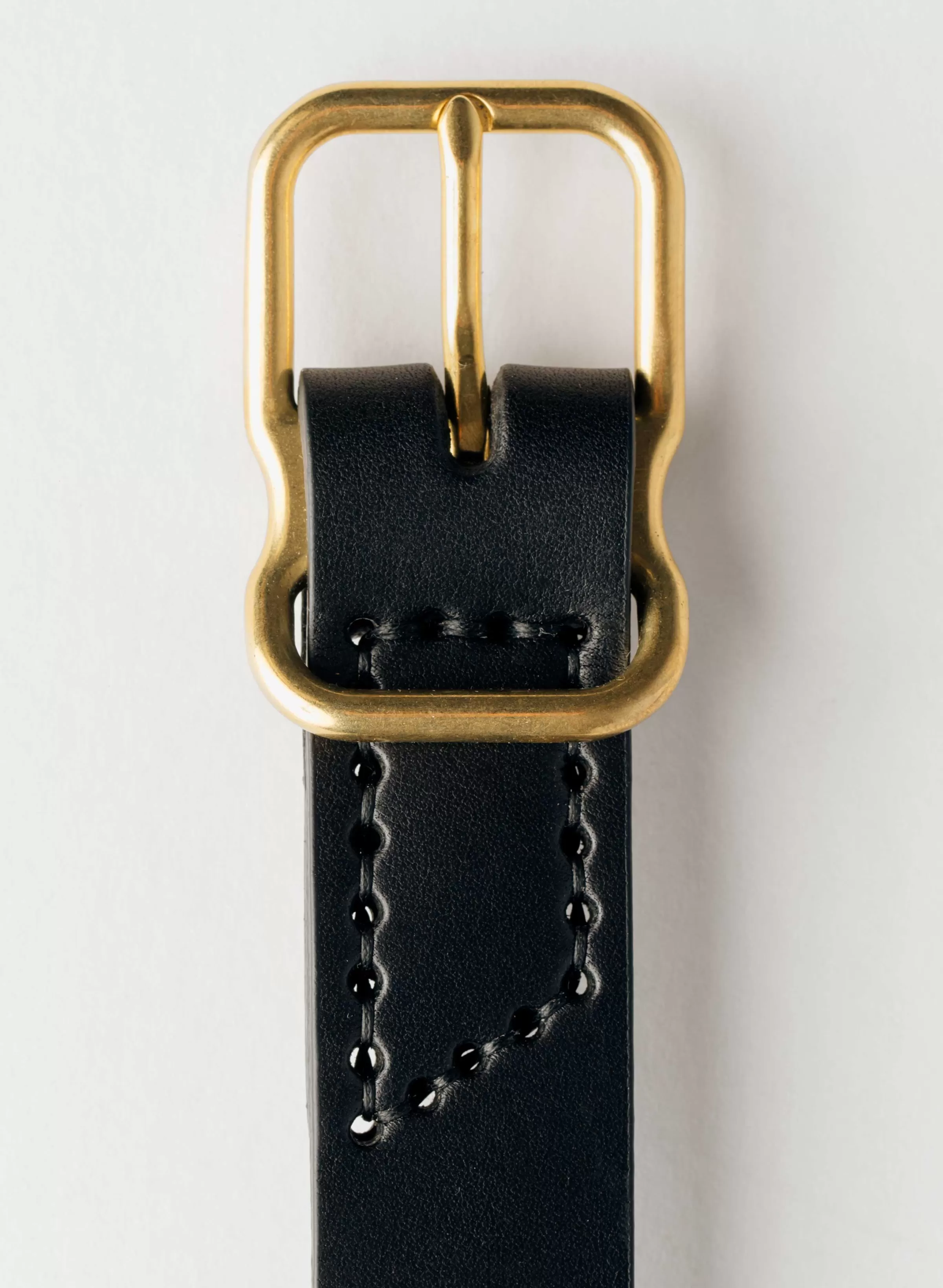 imogene + willie Emil Erwin Narrow Signature Belt In Black Fashion