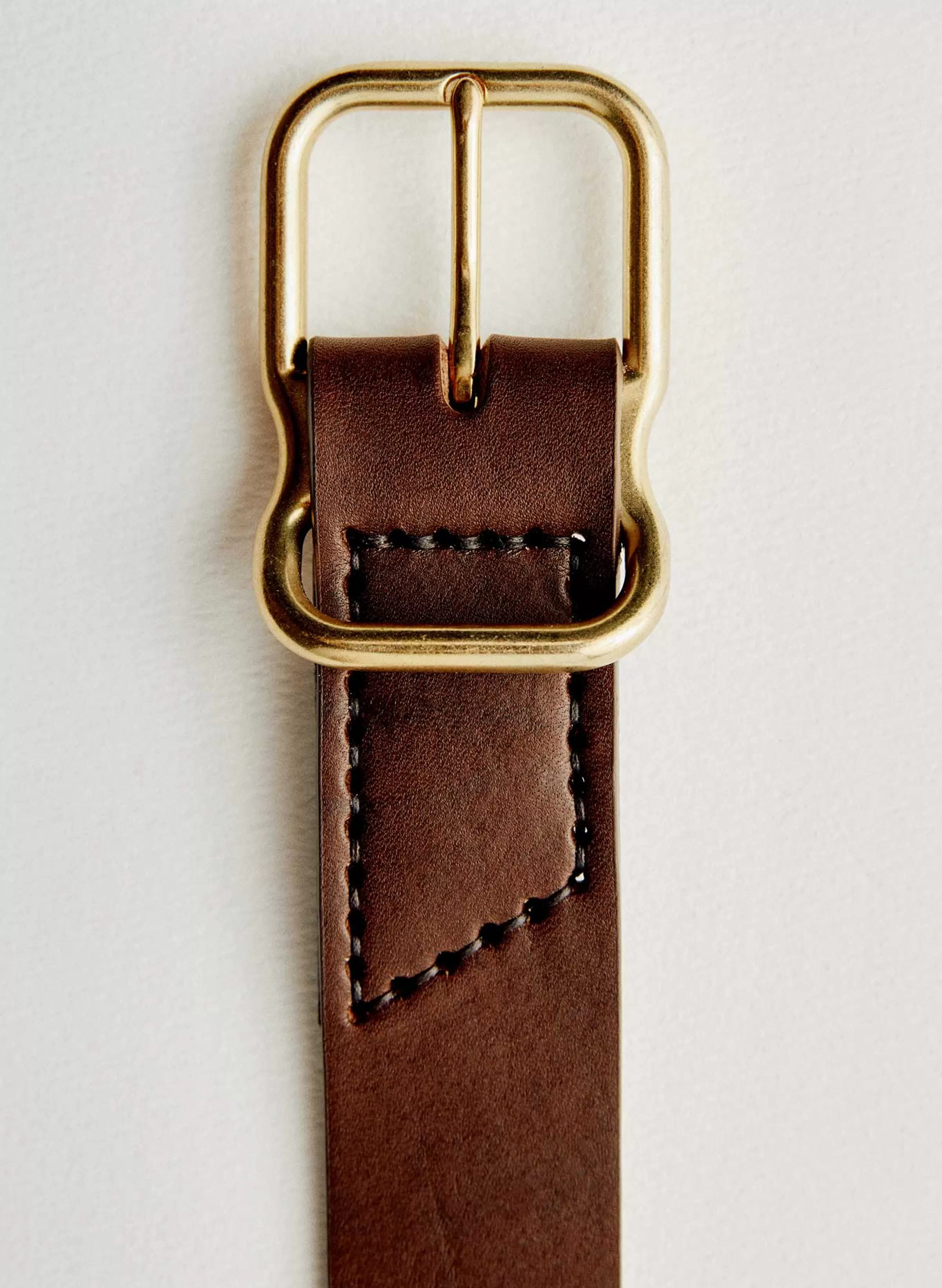 imogene + willie Emil Erwin Signature Belt Walnut Sale