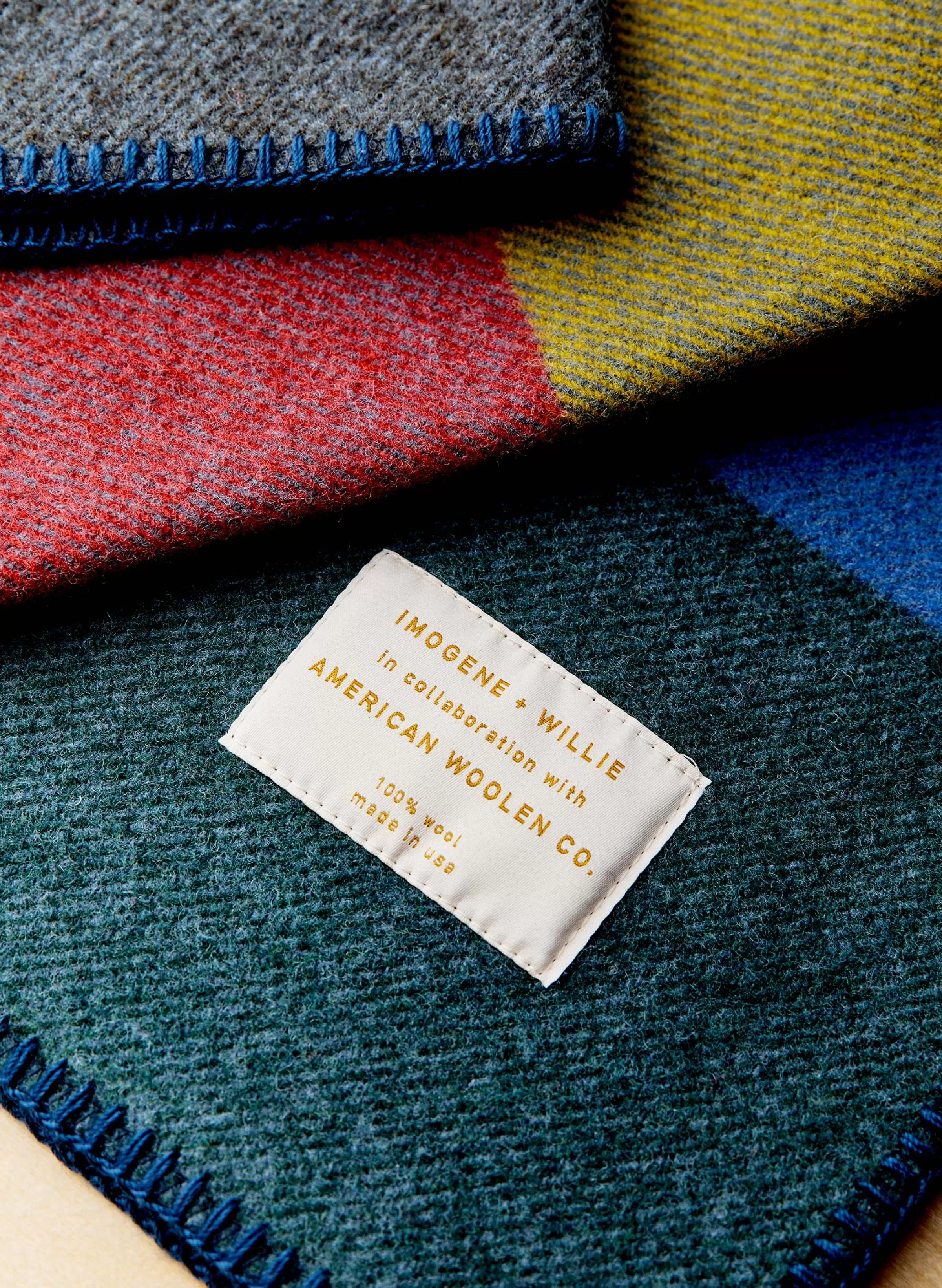 imogene + willie I+w X American Woolen Camp Blanket 03 Outlet