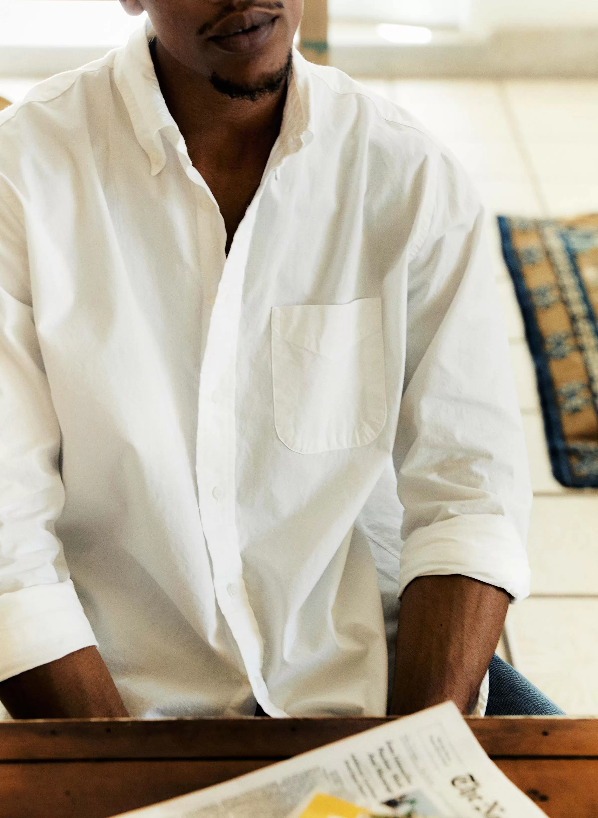 imogene + willie I+w X Gitman Vintage Poplin Oxford Fashion