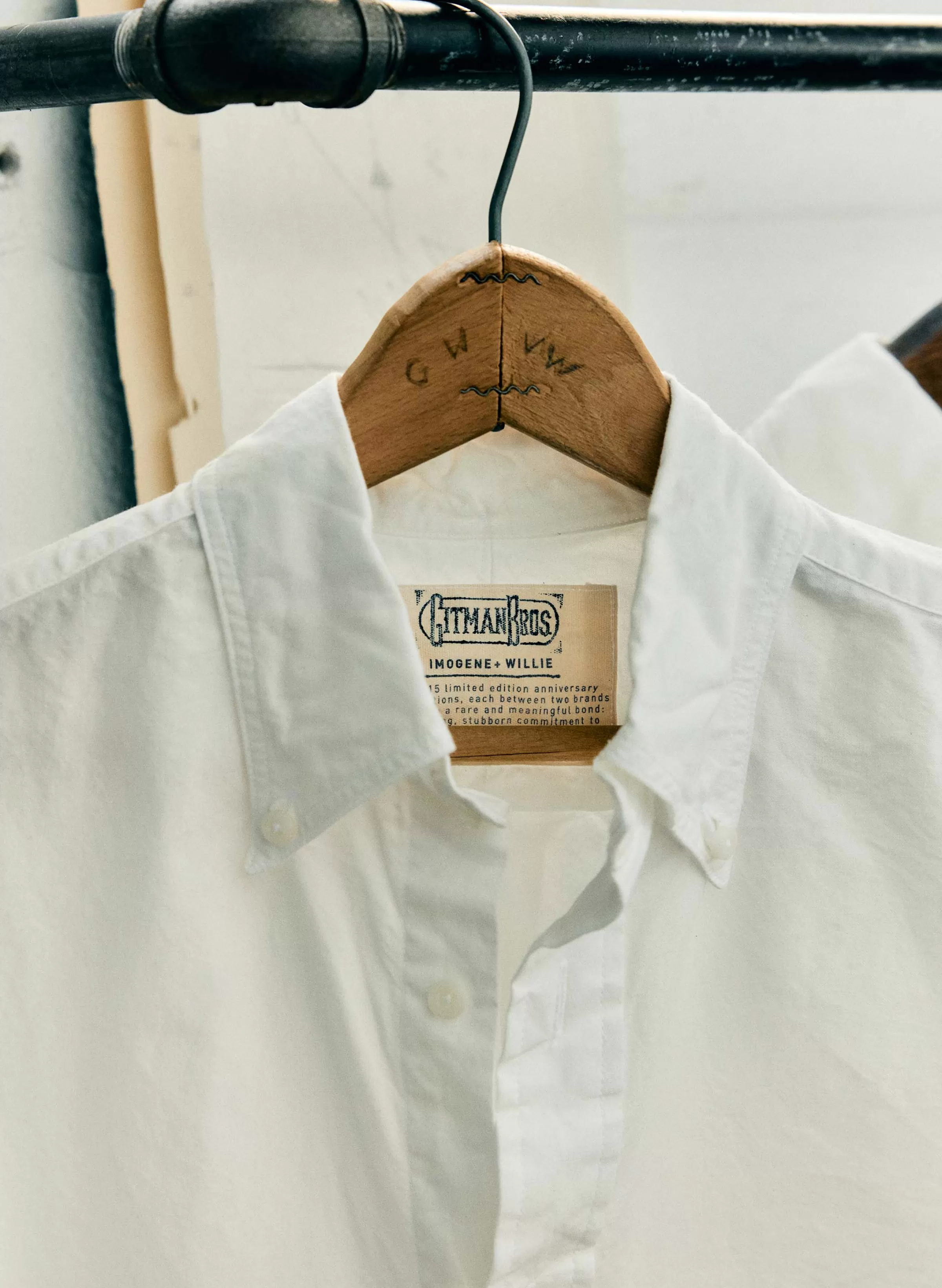 imogene + willie I+w X Gitman Vintage Poplin Oxford Fashion
