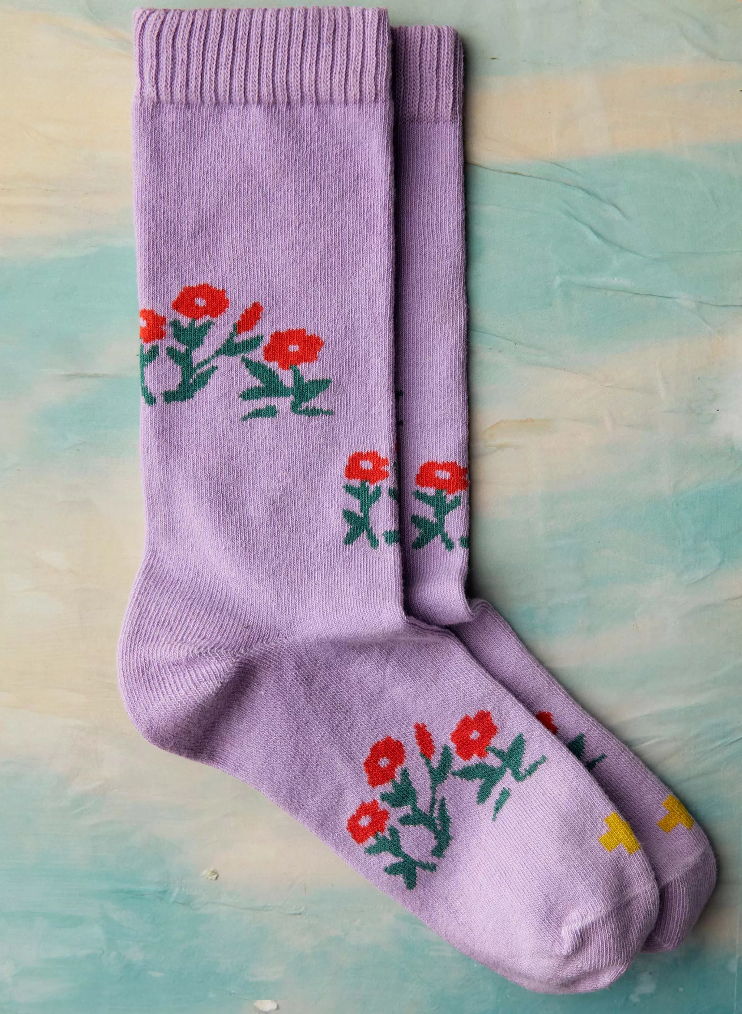 imogene + willie Rosebud Sock In Lavender Shop