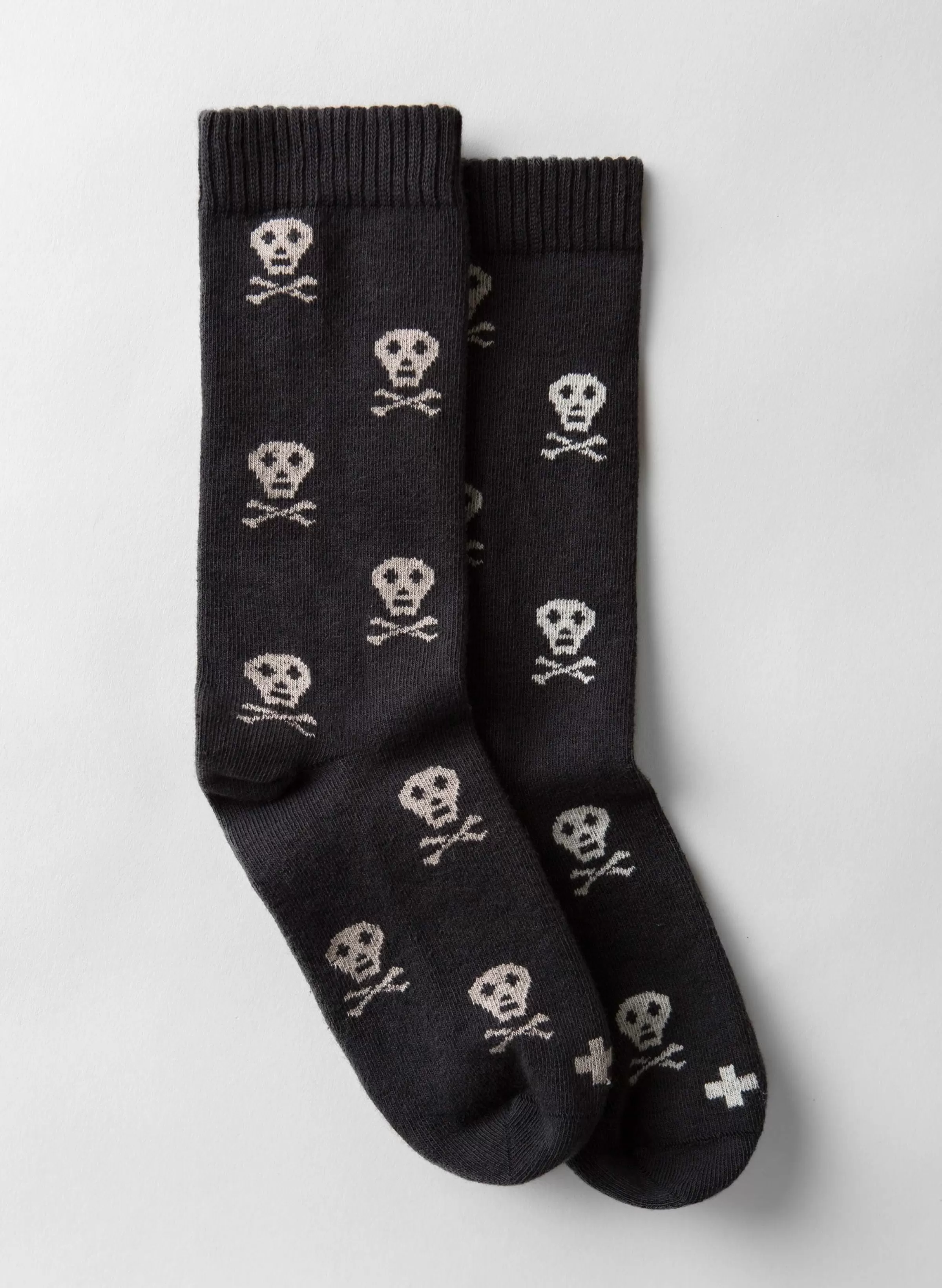 imogene + willie Skull Sock In Charcoal Cheap