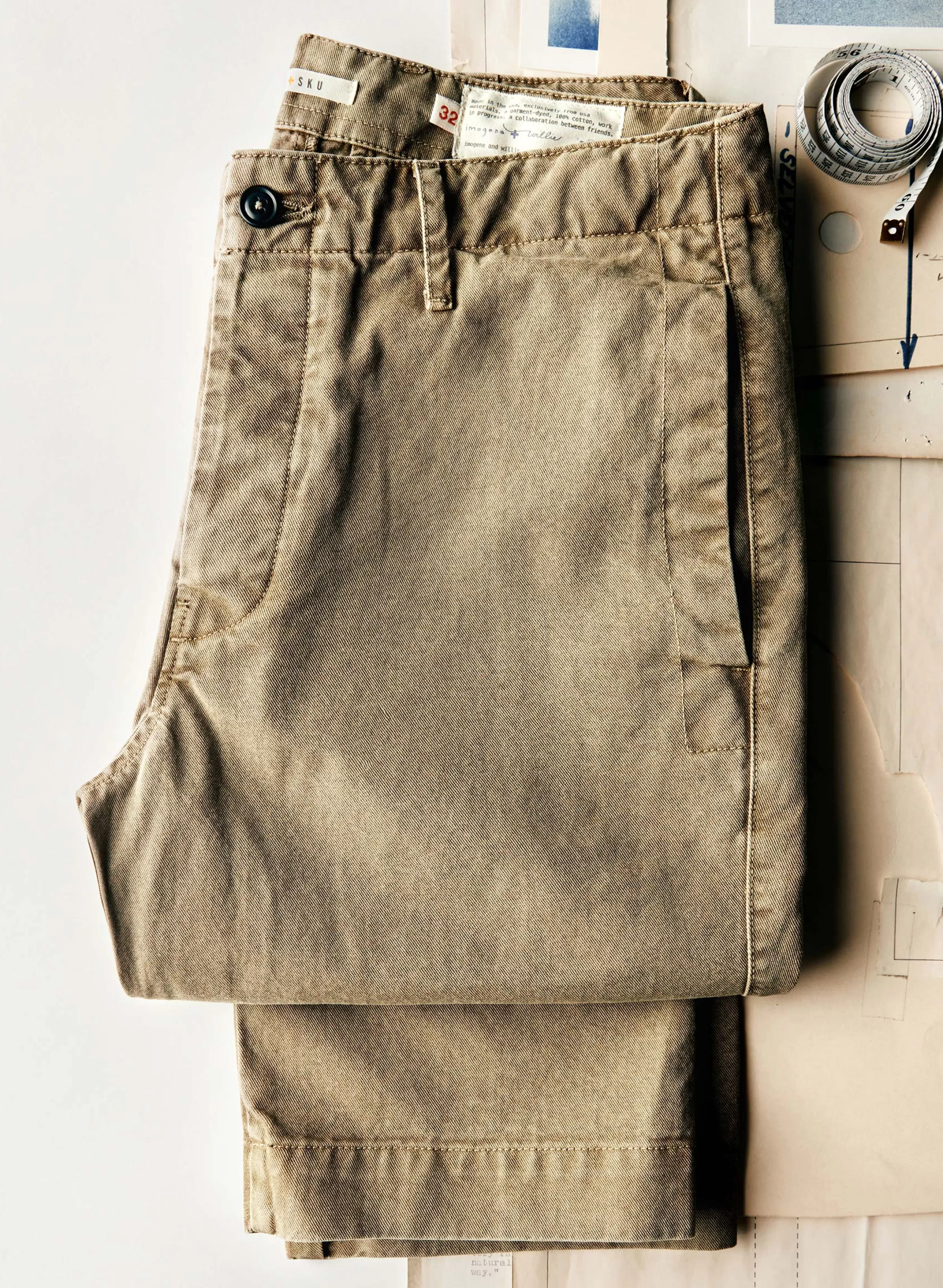 imogene + willie The All American Chino In Field Tan Sale