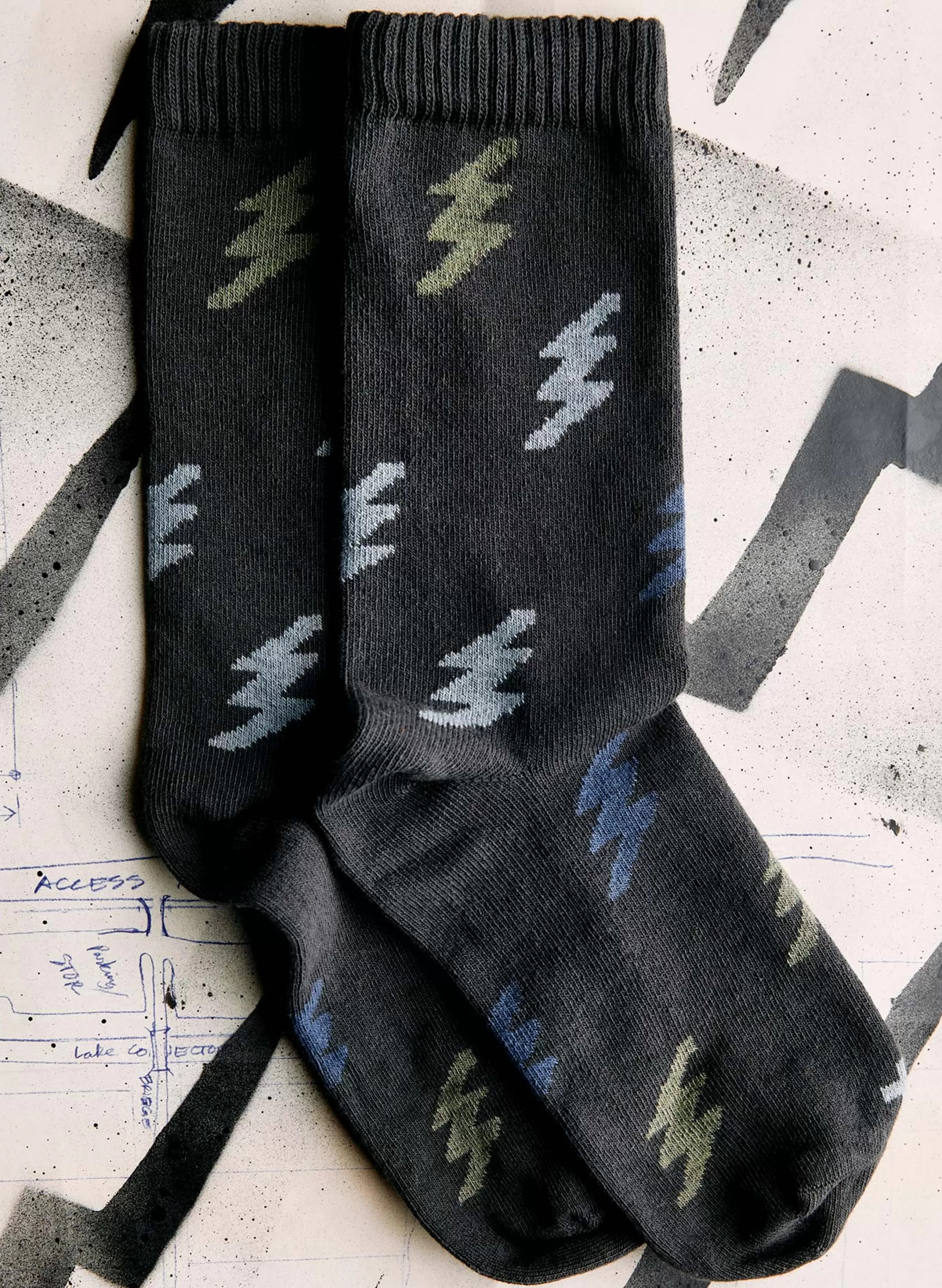 imogene + willie The "bolt" Sock 2.0 Online