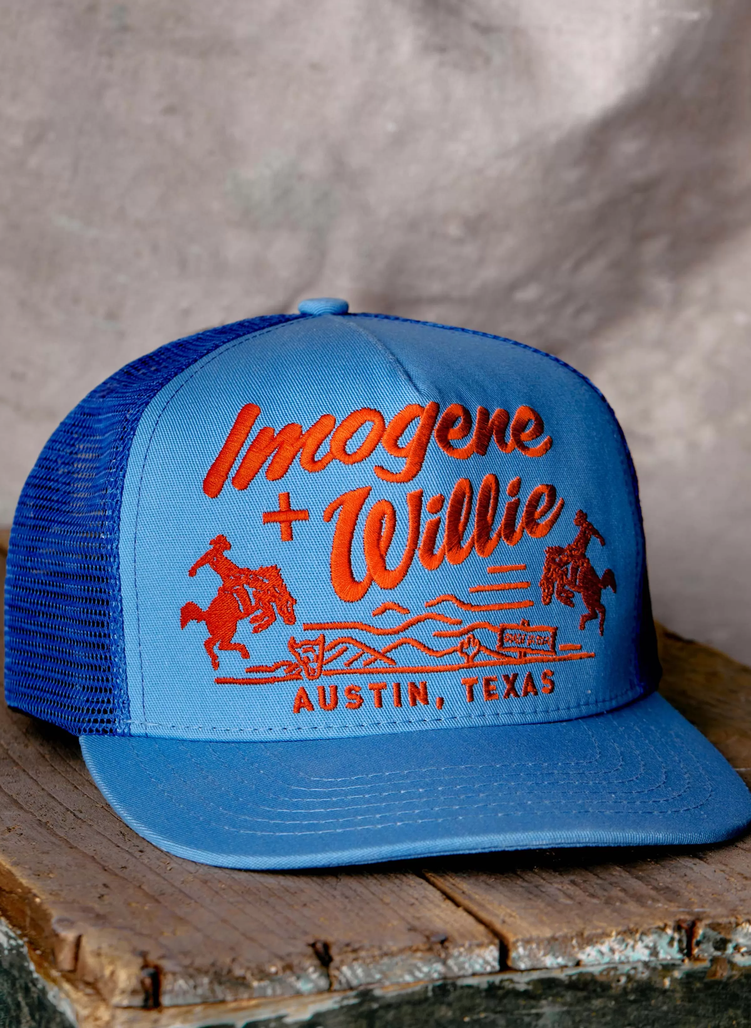 imogene + willie The "bronco" Trucker In Blue Best Sale