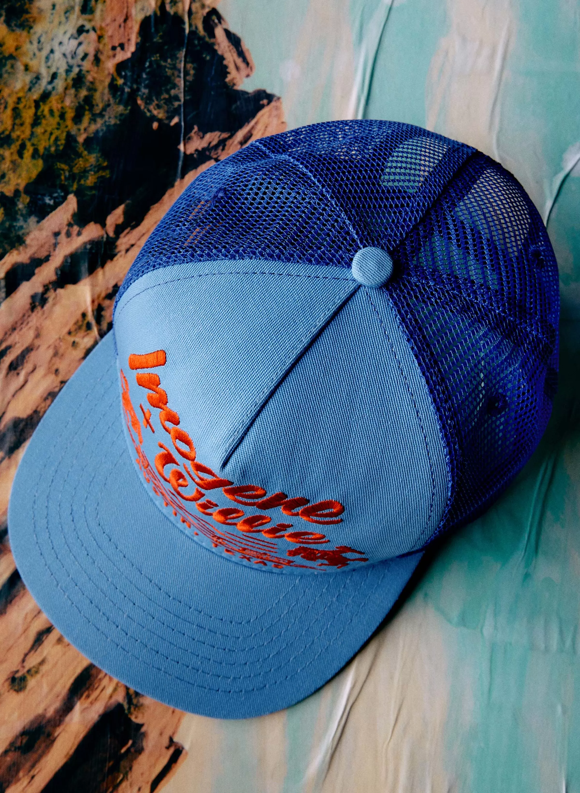 imogene + willie The "bronco" Trucker In Blue Best Sale