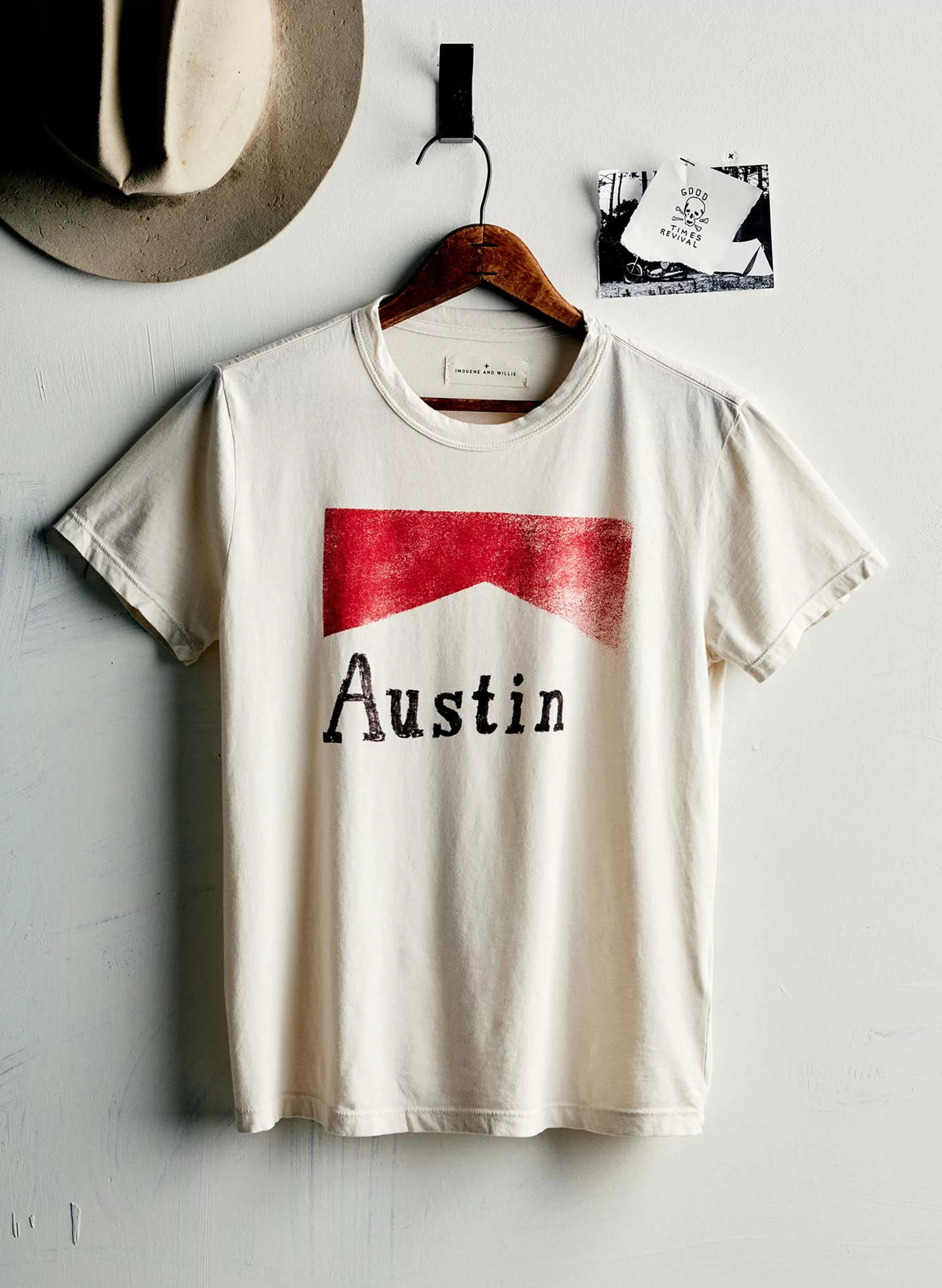 imogene + willie The "cowboy" Austin Tee Cheap