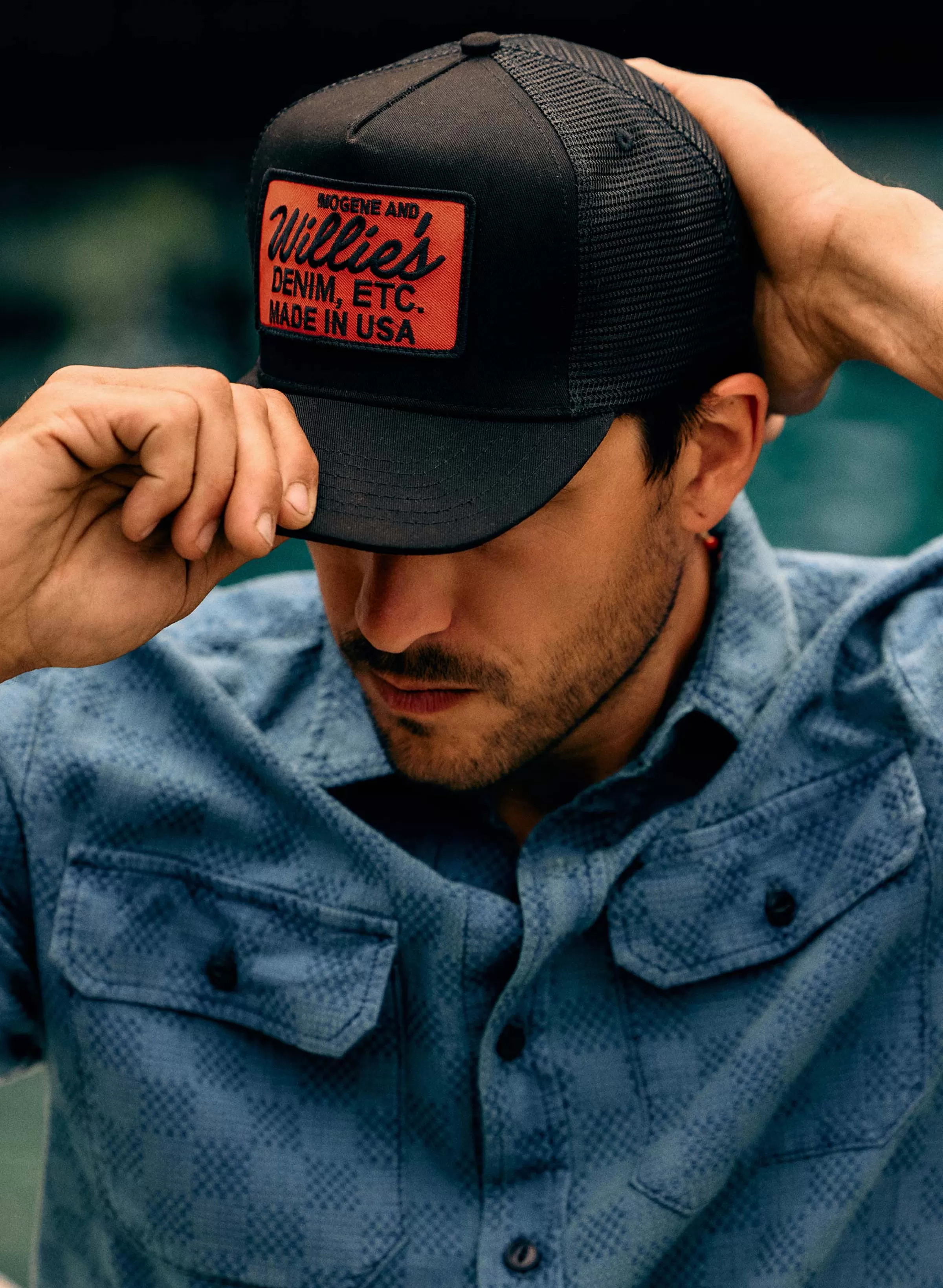 imogene + willie The "denim Etc" Trucker In Black Shop