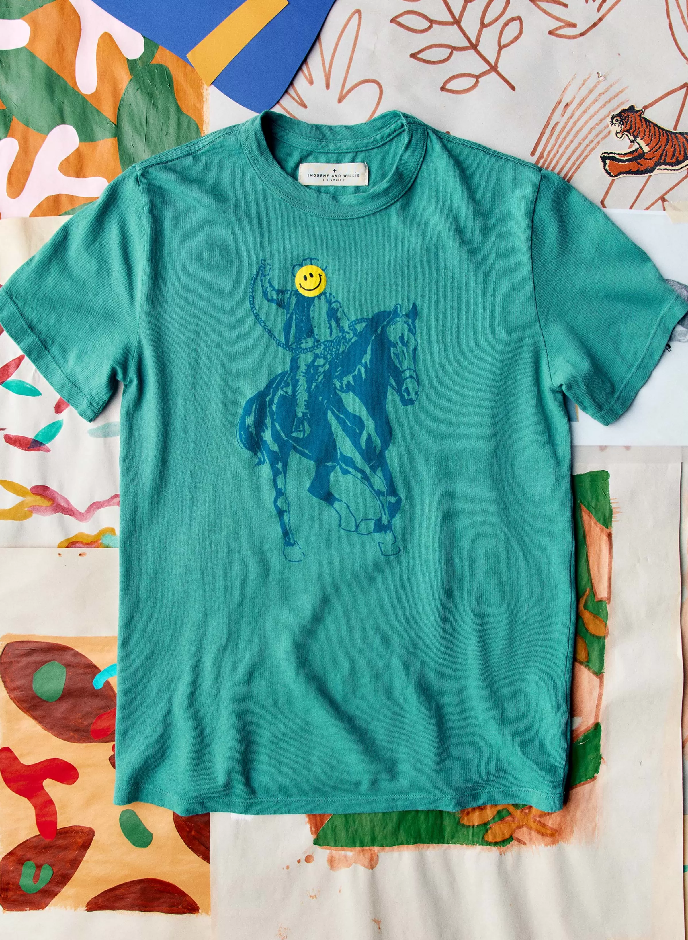 imogene + willie The "happy Rider" Tee Fashion