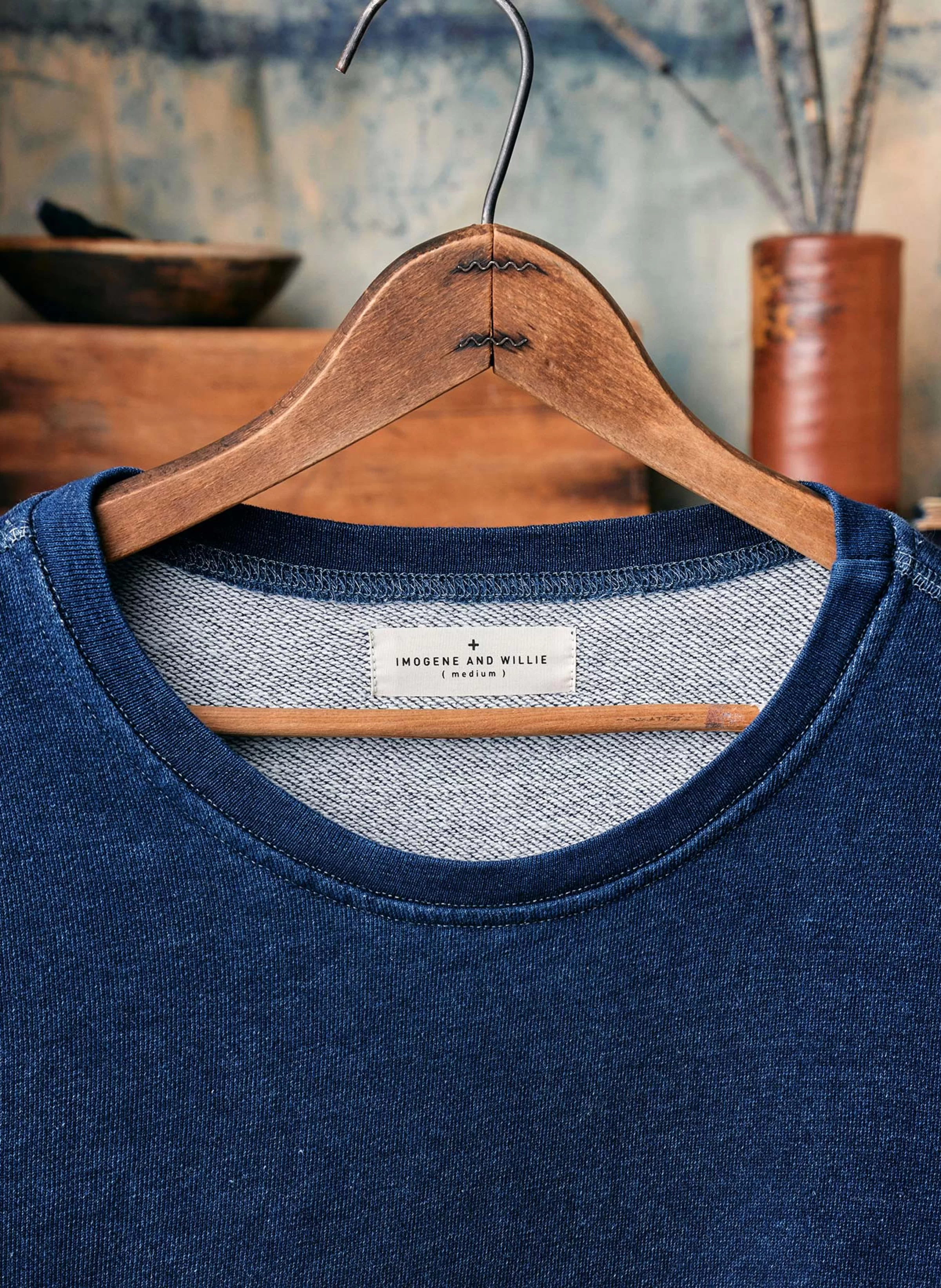 imogene + willie The Indigo Holden Sweatshirt Best Sale