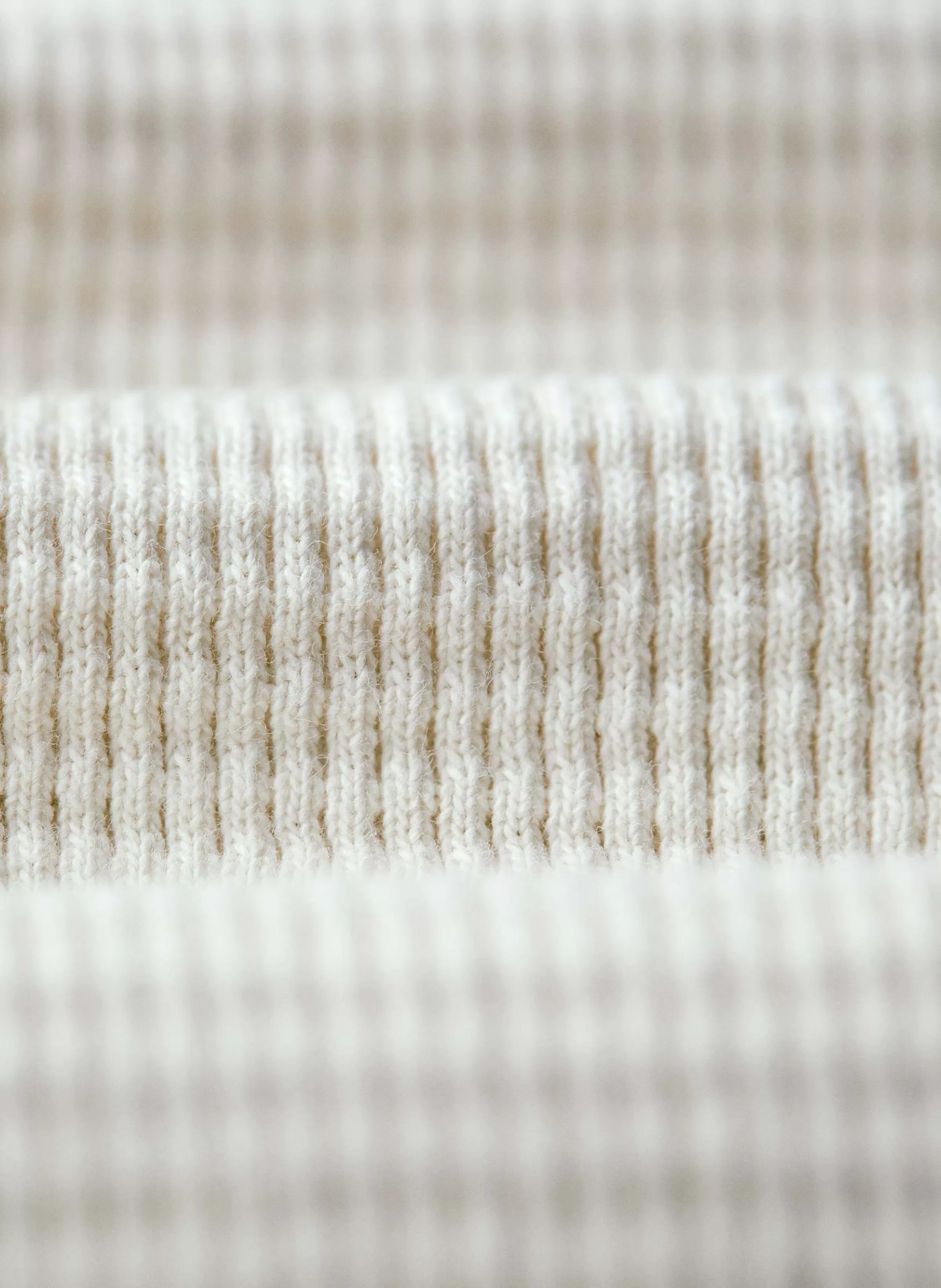 imogene + willie The Knit Waffle Henley In Vintage White Cheap