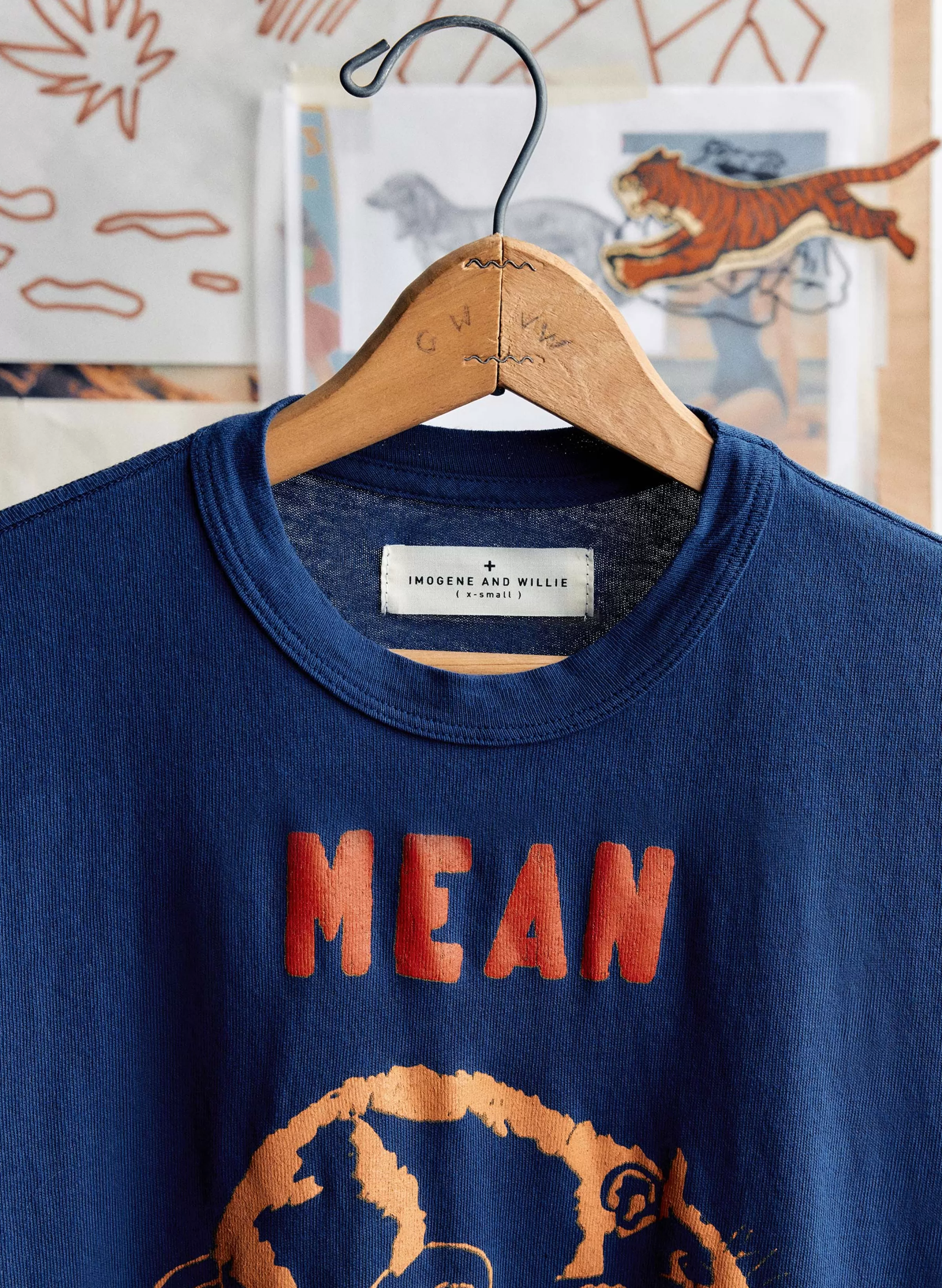 imogene + willie The "mean Machine" Tee Flash Sale