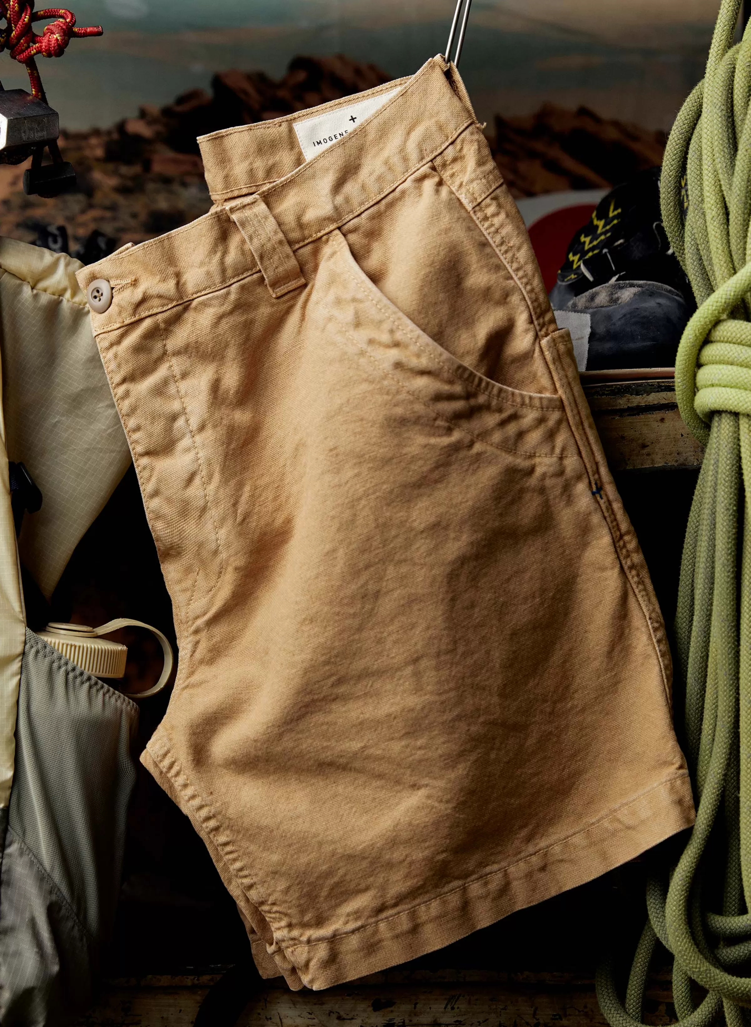 imogene + willie The Mountain Short In Field Tan Shop