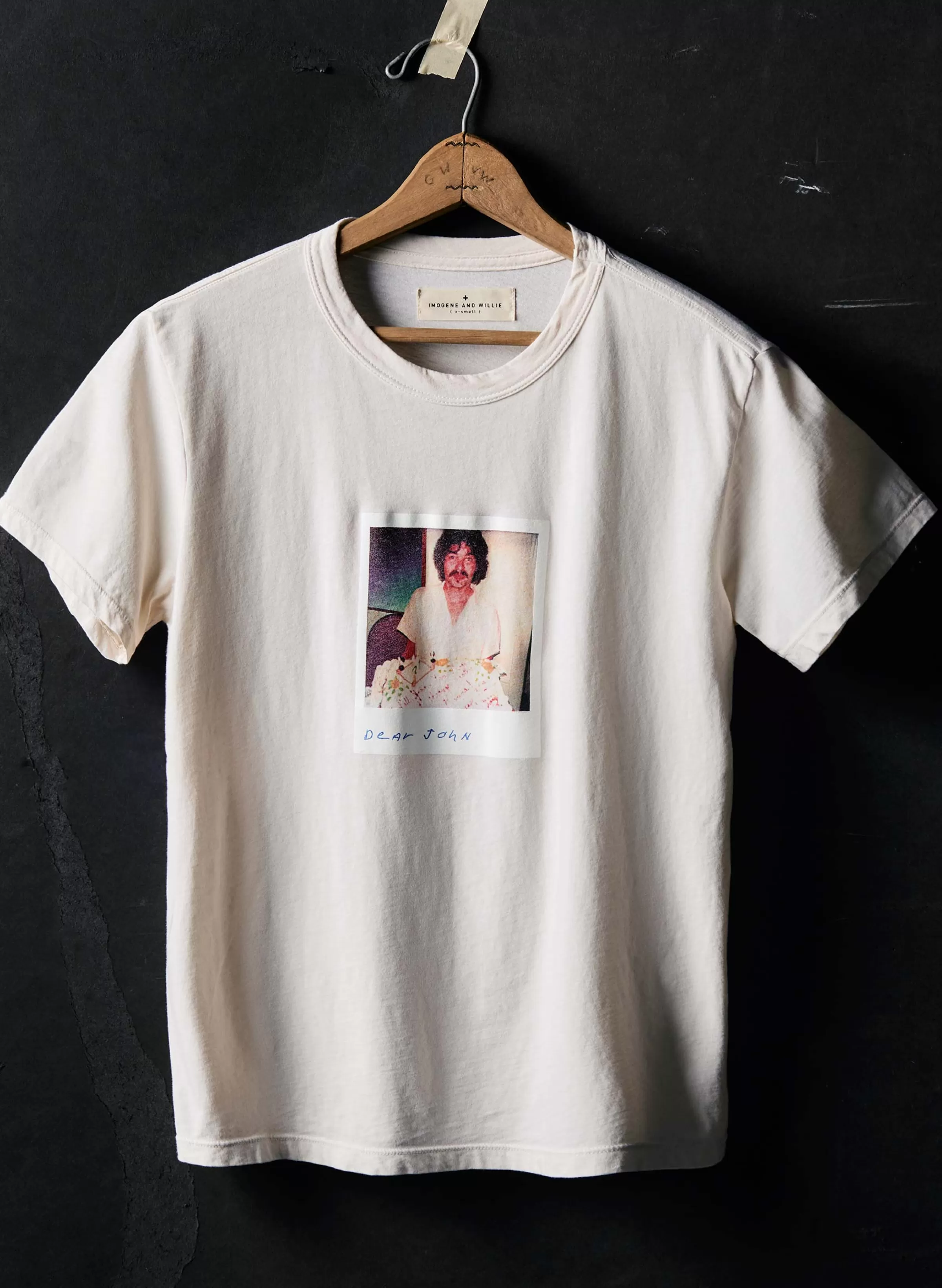 imogene + willie The "prine Polaroid" Tee New