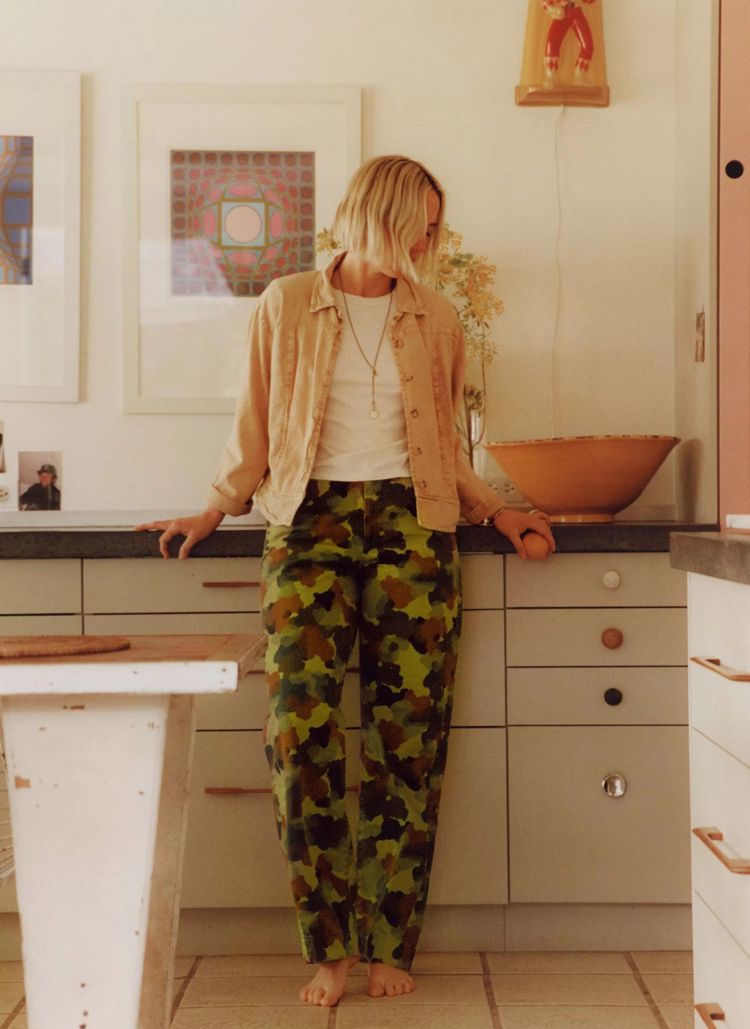 imogene + willie The Sonora Painted Camo Trouser Flash Sale