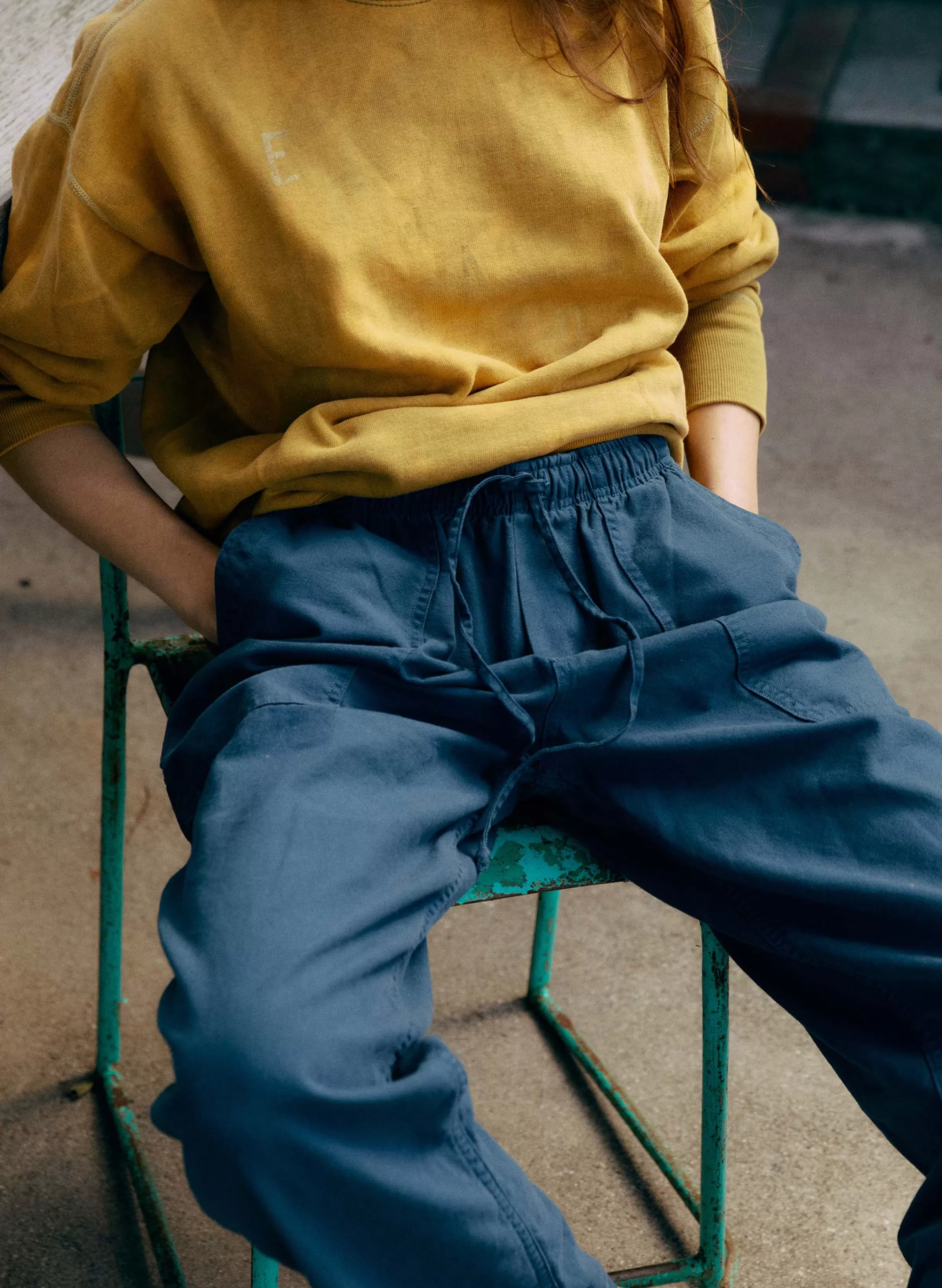 imogene + willie The Ventura Chore Pant In Blue Online