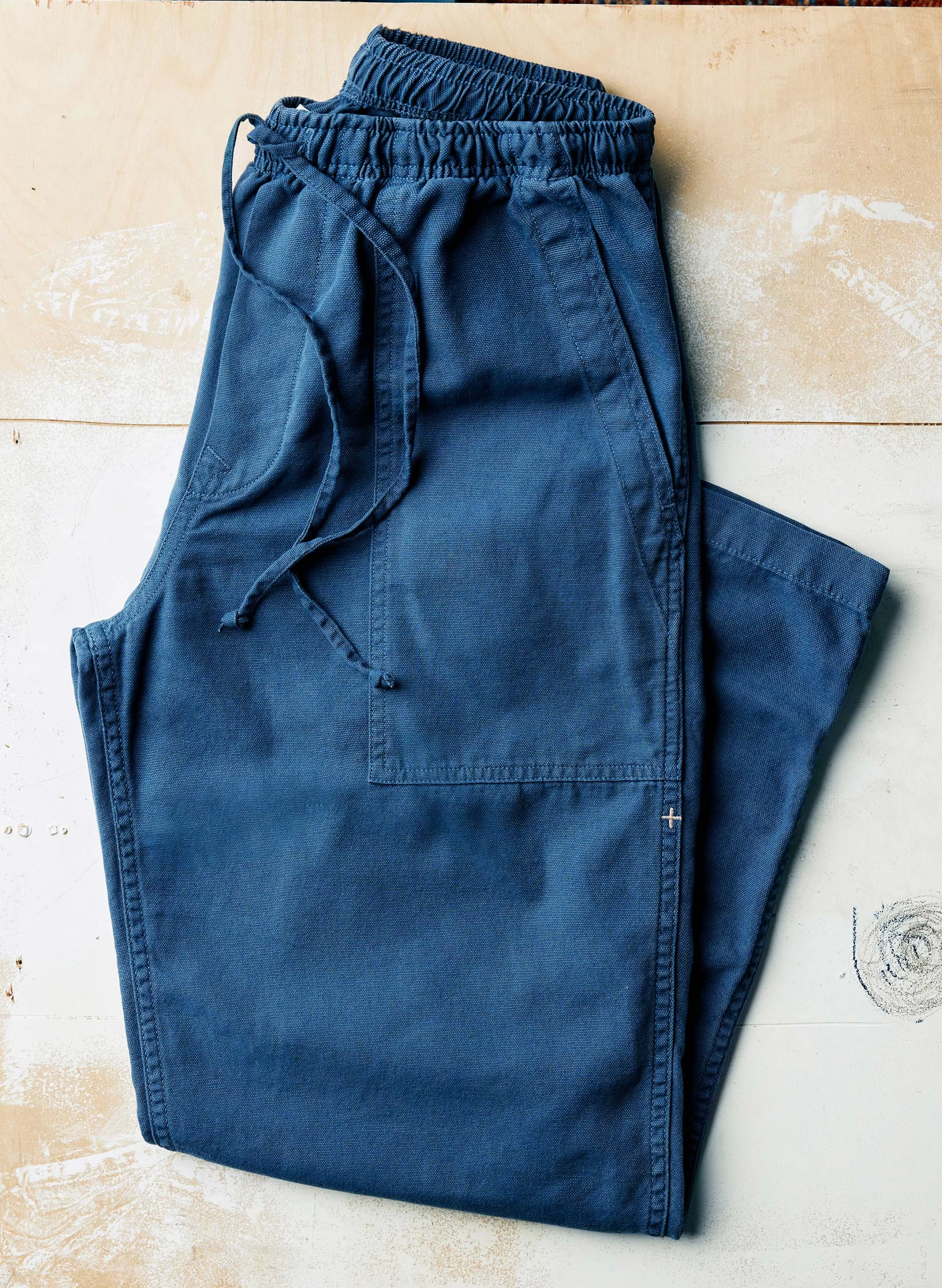 imogene + willie The Ventura Chore Pant In Blue Online