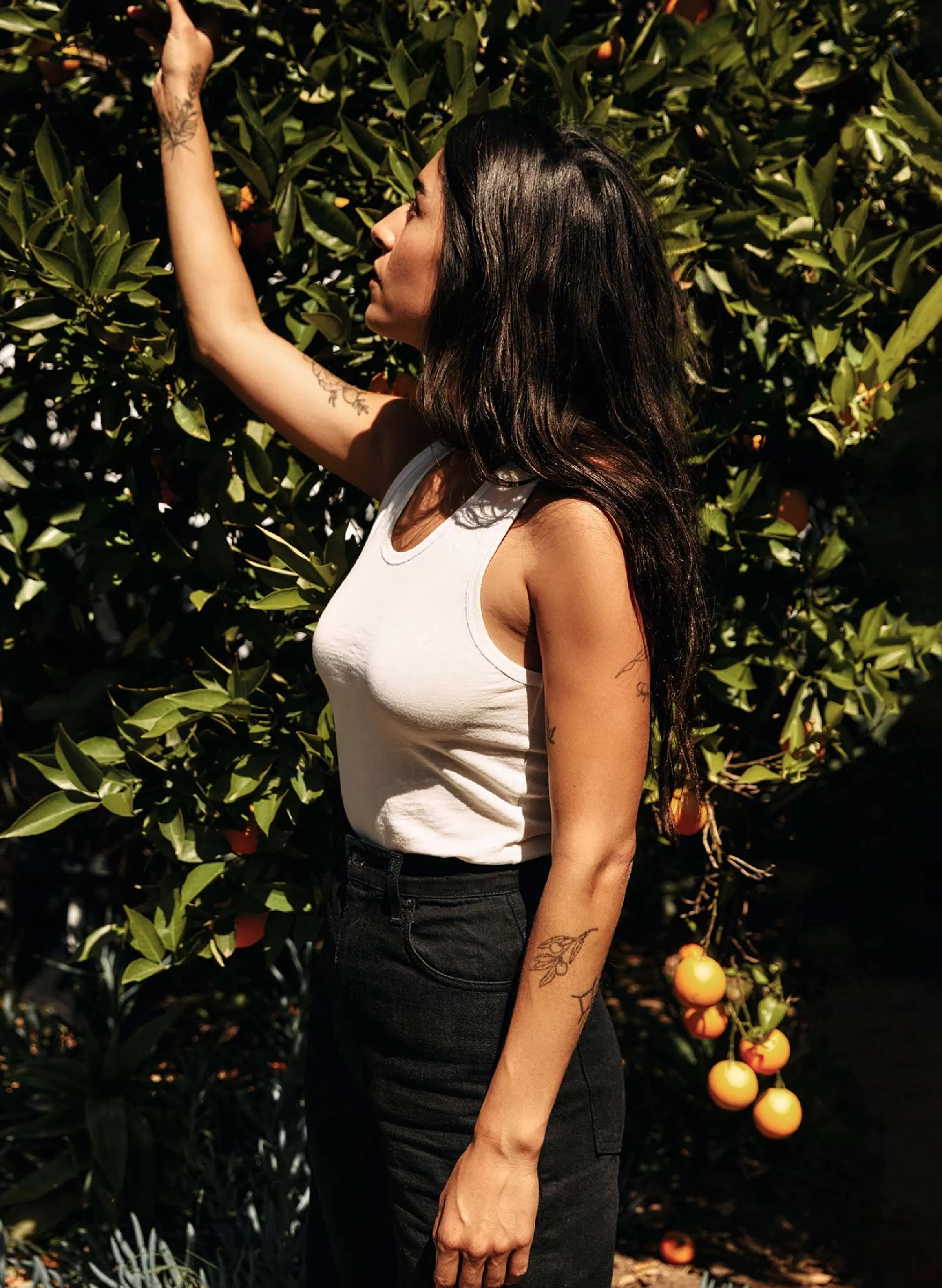 imogene + willie The Vintage Tank In Washed White Outlet