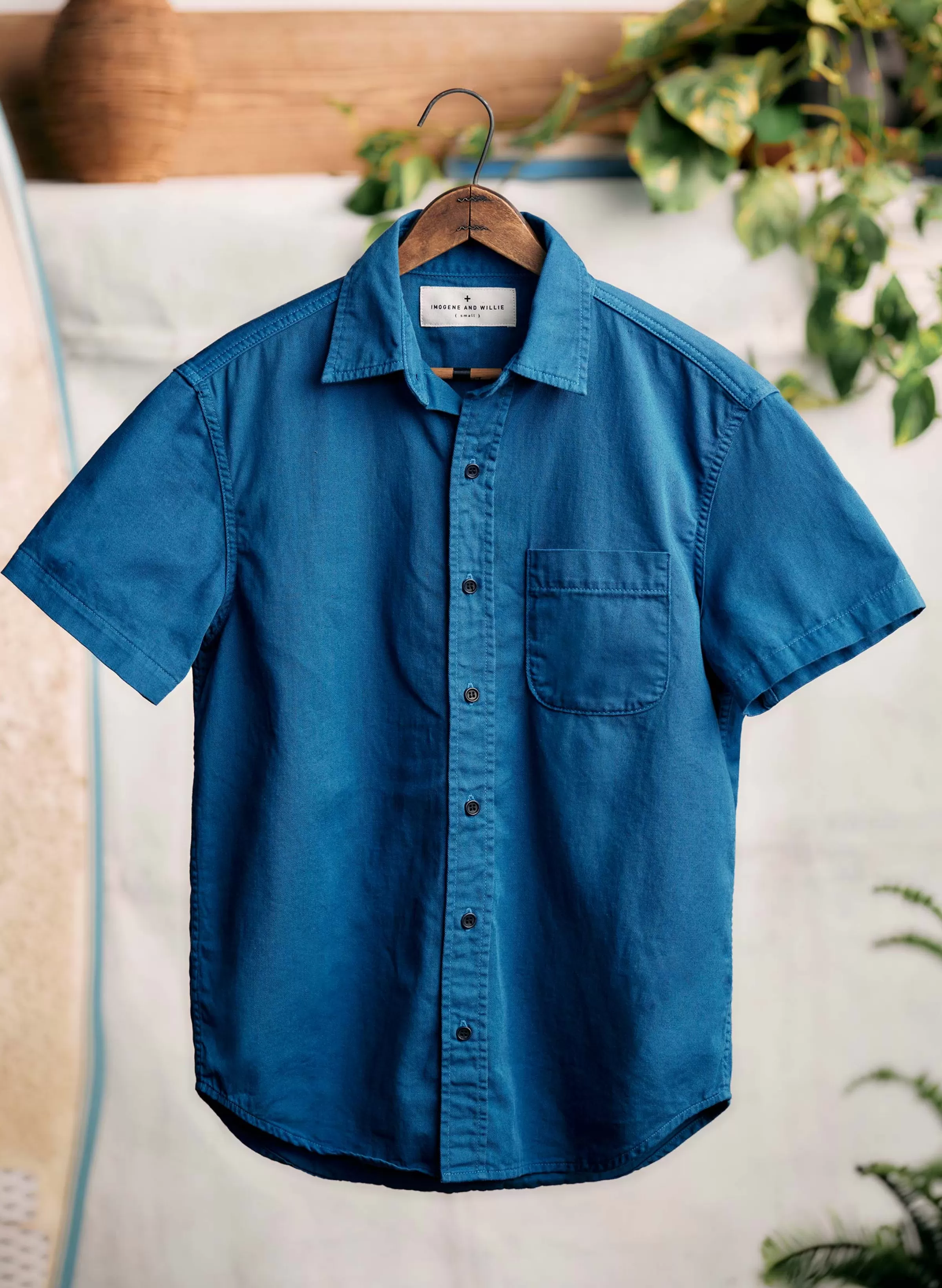 imogene + willie The Whisper Twill Shirt In Blue Cheap