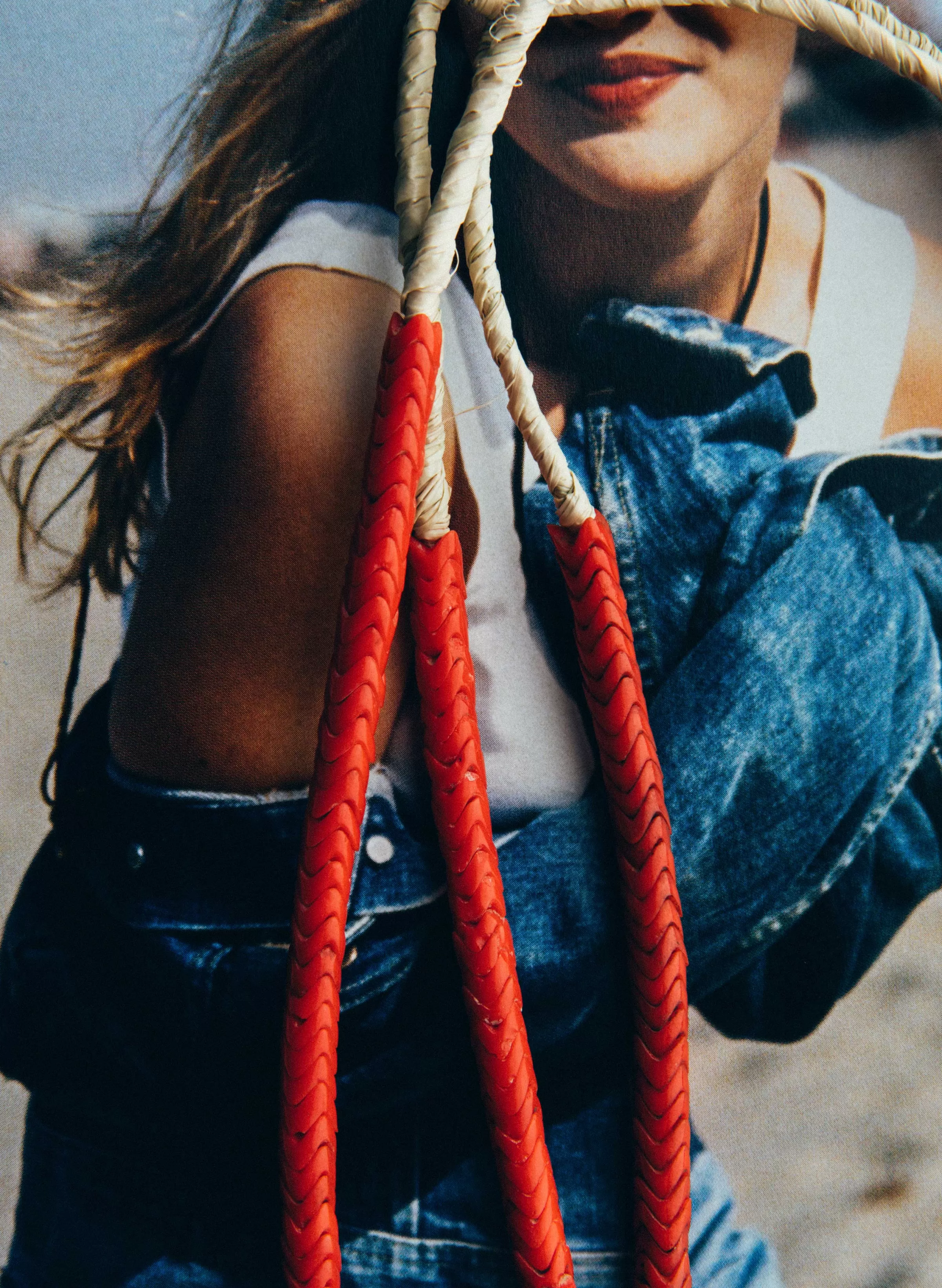 imogene + willie Vintage African Snake Bead Necklace Fashion