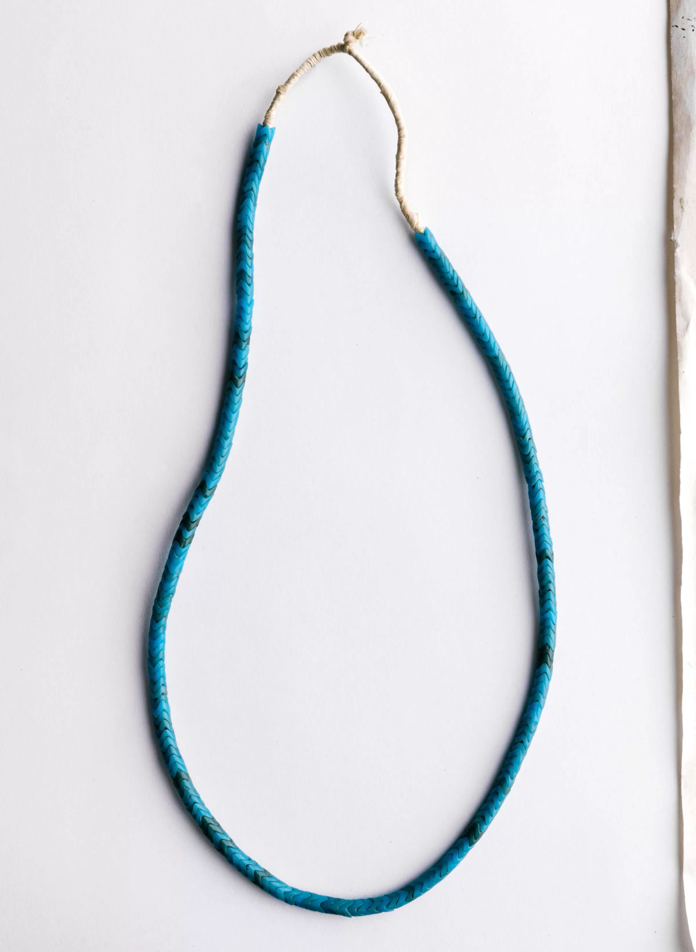 imogene + willie Vintage African Snake Bead Necklace In Turquoise Best