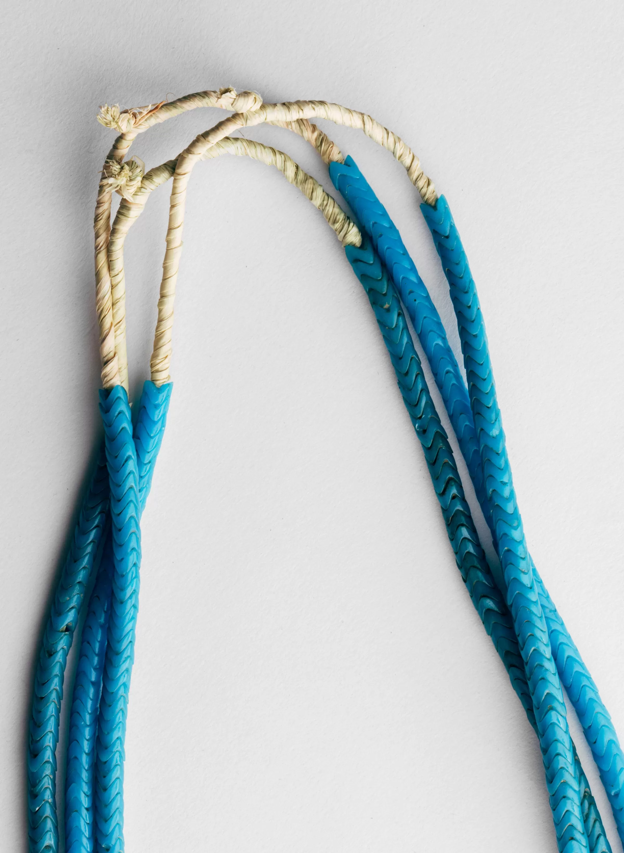 imogene + willie Vintage African Snake Bead Necklace In Turquoise Best