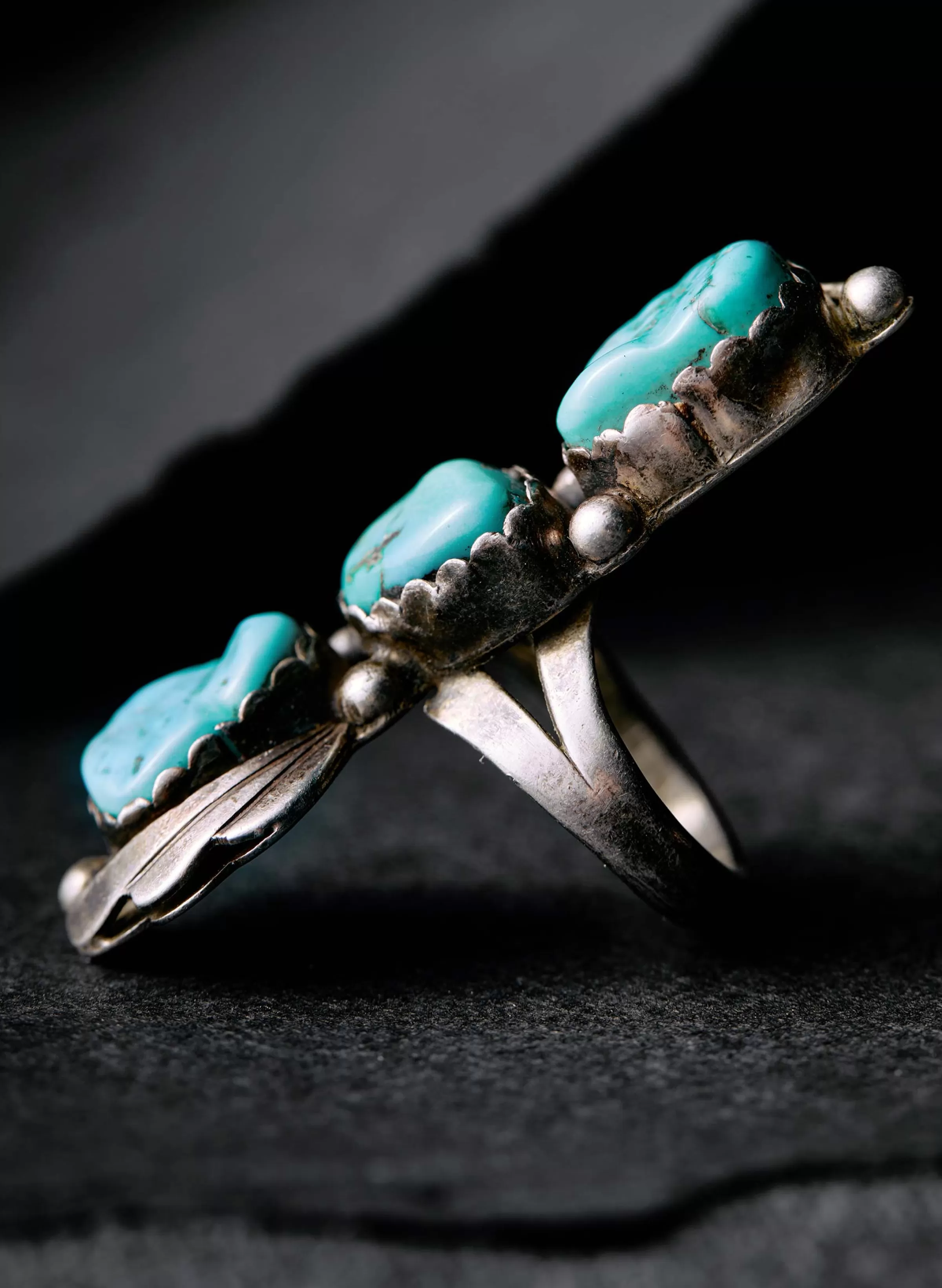 imogene + willie Vintage Navajo Nugget Ring New