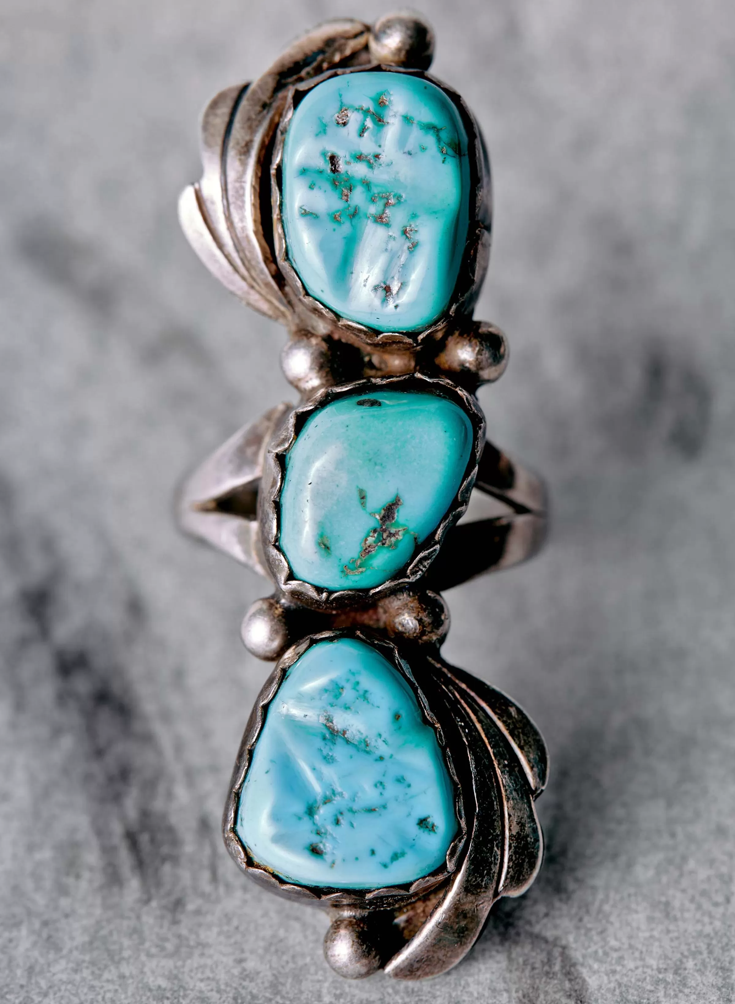 imogene + willie Vintage Navajo Nugget Ring New