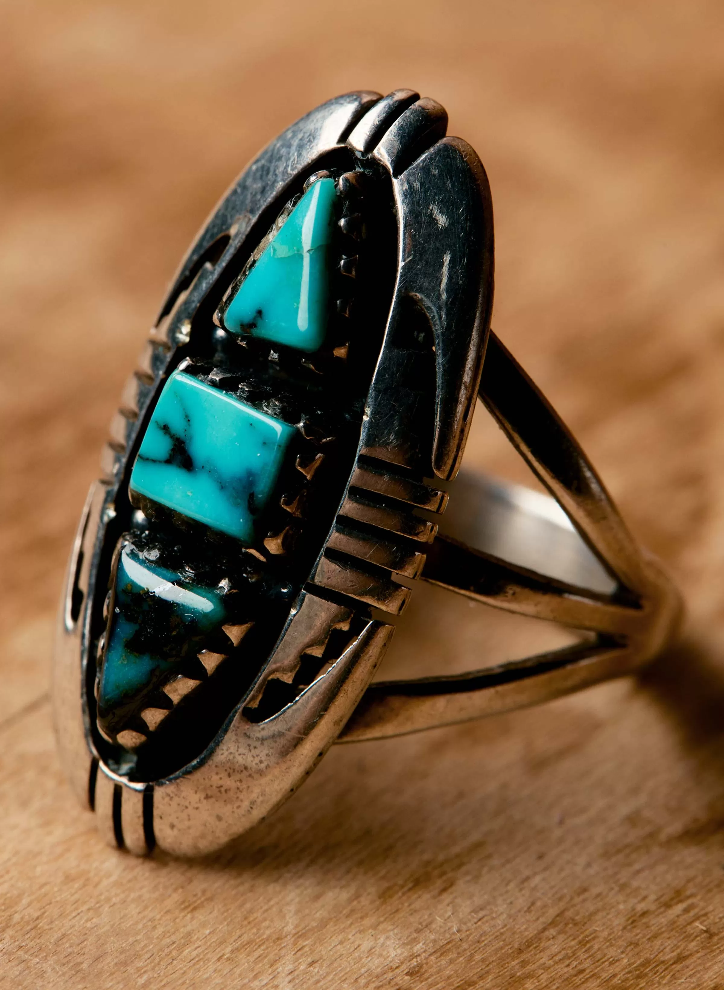 imogene + willie Vintage Navajo Turquoise Ring Discount
