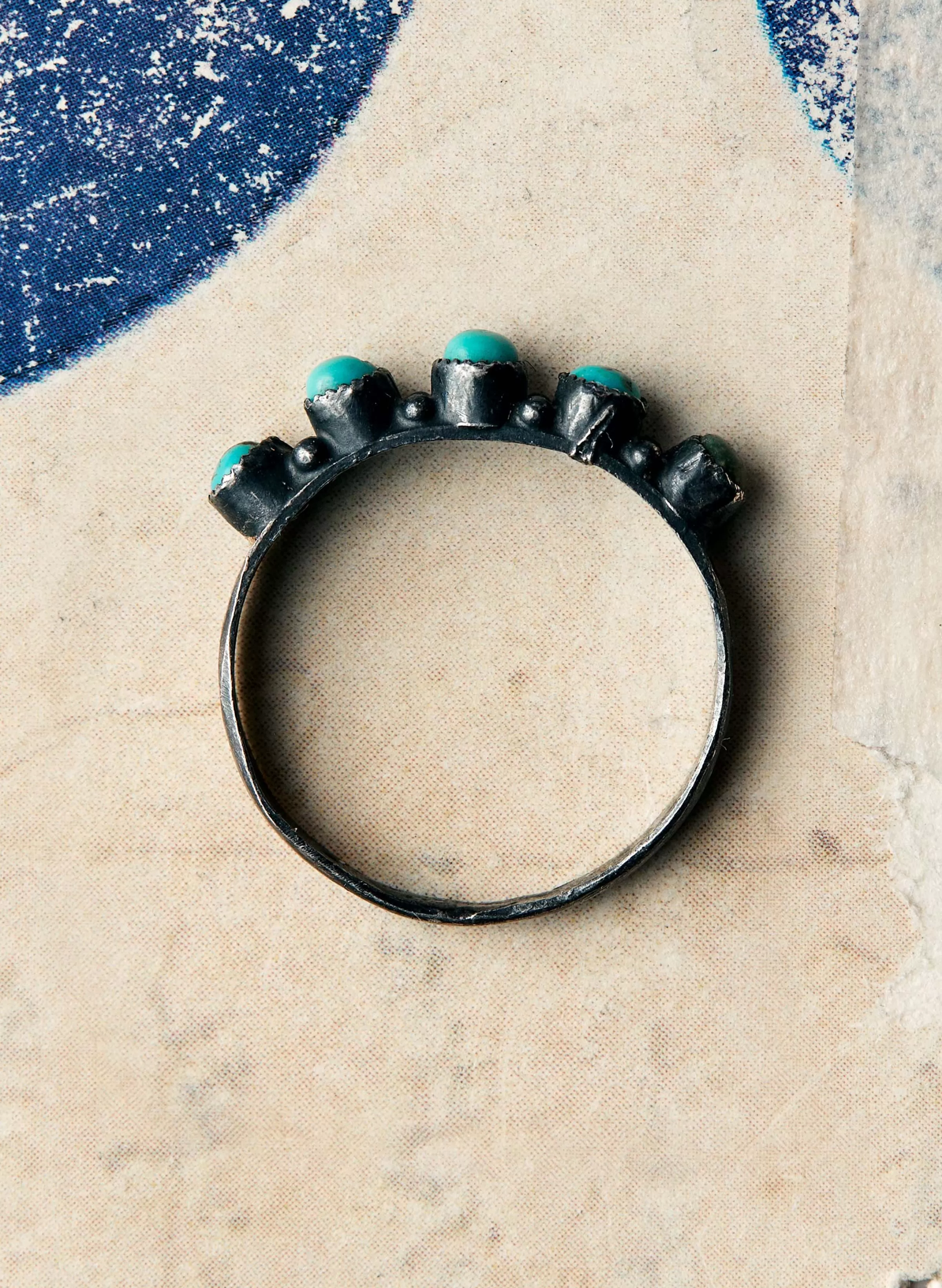 imogene + willie Vintage Zuni Snake Eye Ring Hot